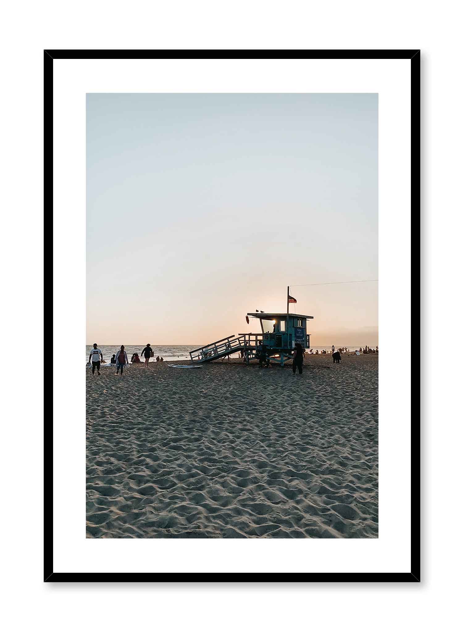Beach Exit Poster - High Quality Wall Art Print for Home, Office & Beach House Decor - Perfect for Coastal, Nautical & Vacation Themed Rooms