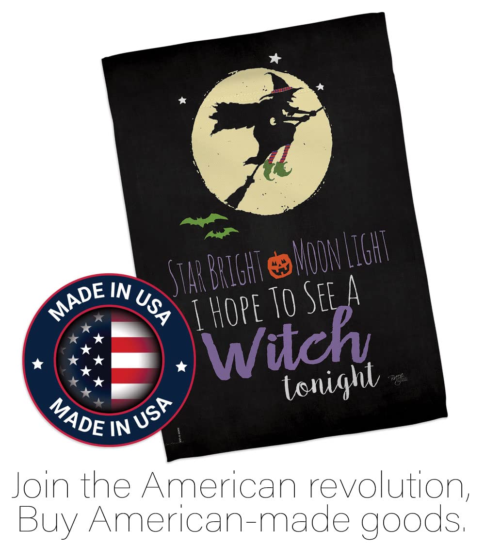 Halloween Decorative Flag 28x40in - Fall Star Bright Vertical House Flag for Outdoor & Indoor Decor