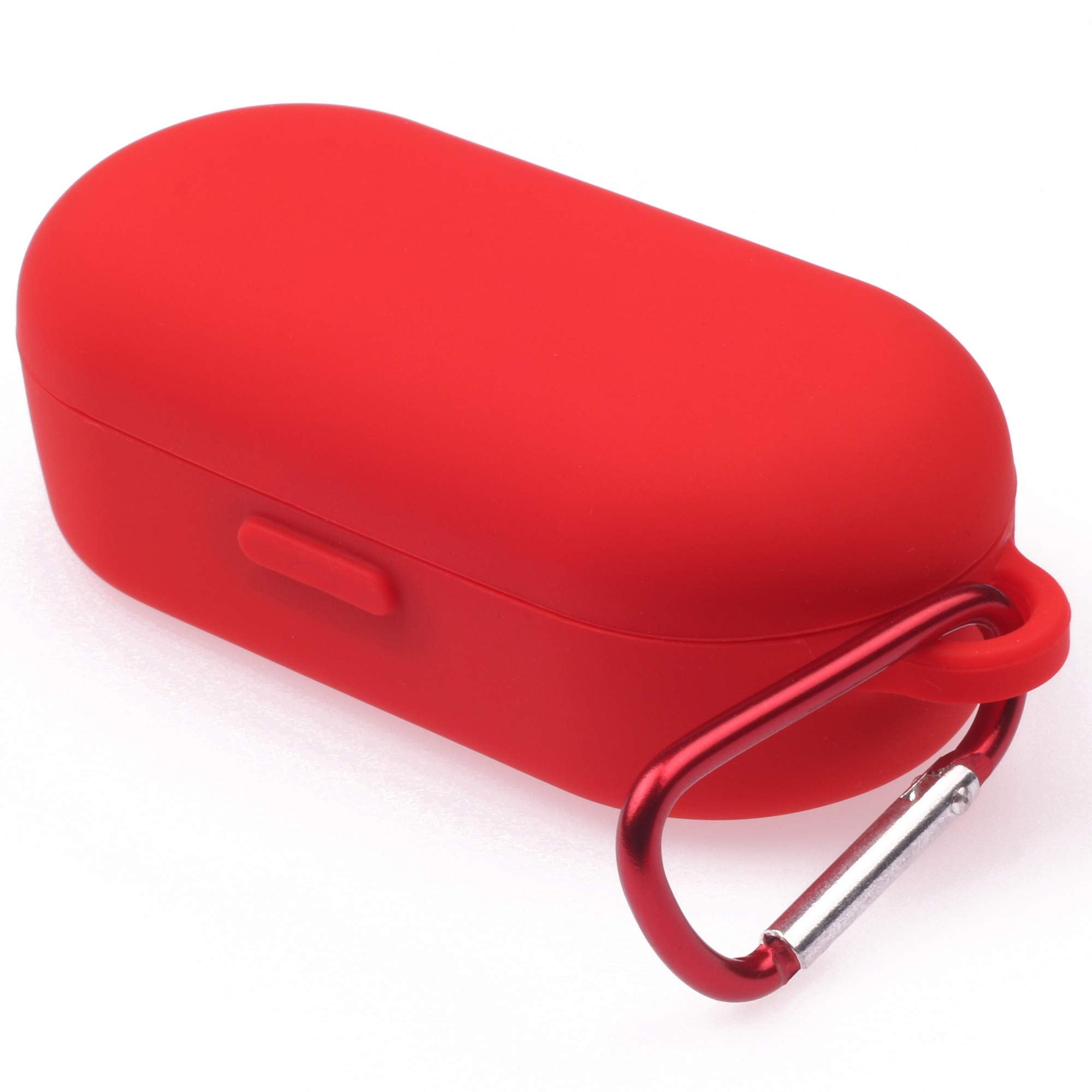 Premium Silicone Protective Case Cover for Bose Sport Earbuds - Shockproof & Anti-Scratch (Red) - Perfect for Gym, Running, Travel & Outdoor Activities