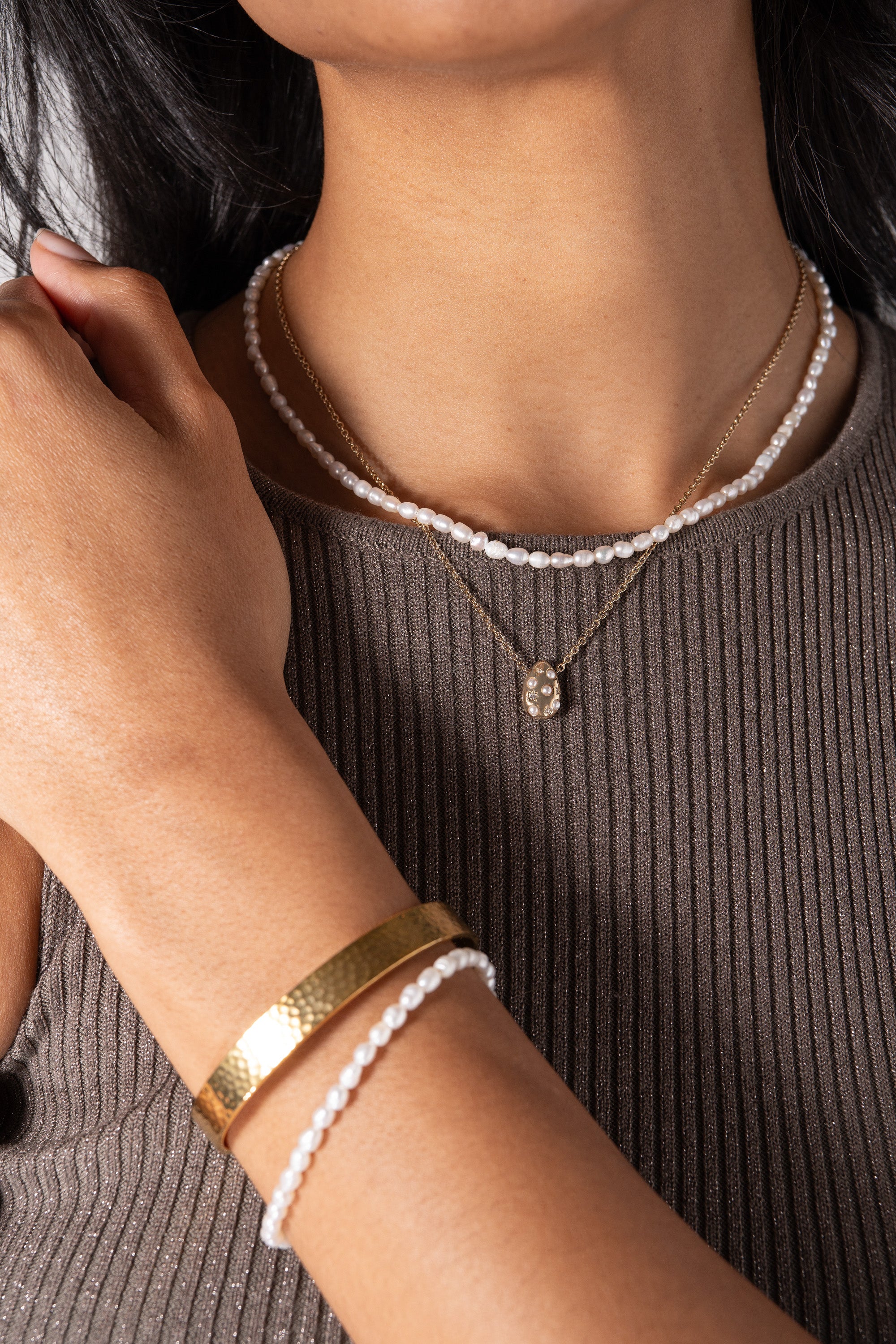 Elegant Freshwater Pearl Necklace for Women - Perfect for Weddings, Parties & Everyday Wear