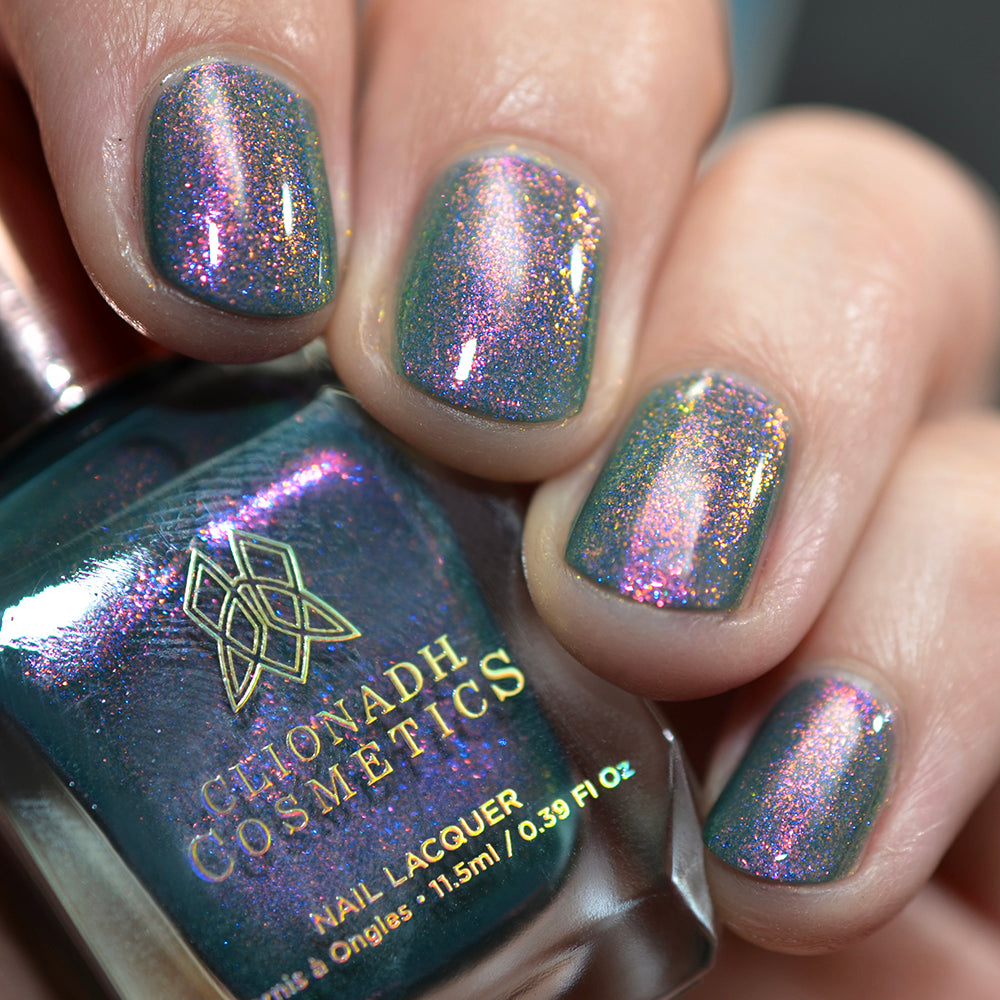 Premium Hippocampus Nail Polish - Long Lasting Vegan Nail Lacquer with High Gloss Finish - Perfect for Manicures, Pedicures & Special Occasions