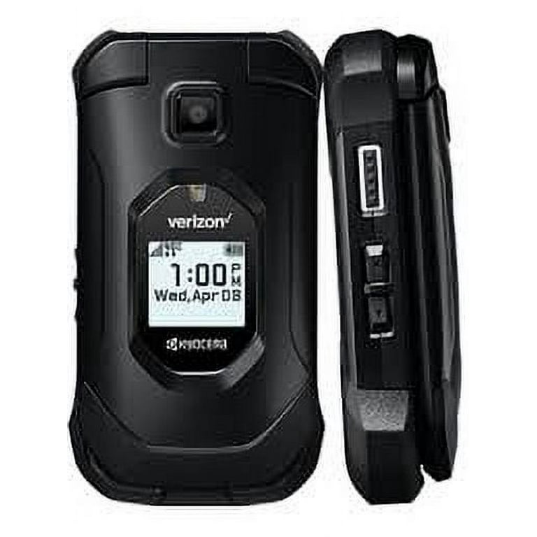 Kyocera DuraXV Extreme E4810 Rugged Flip Phone - Verizon Unlocked, LTE, Brand New & Sealed | Perfect for Outdoor Adventures, Construction Sites & Emergency Use
