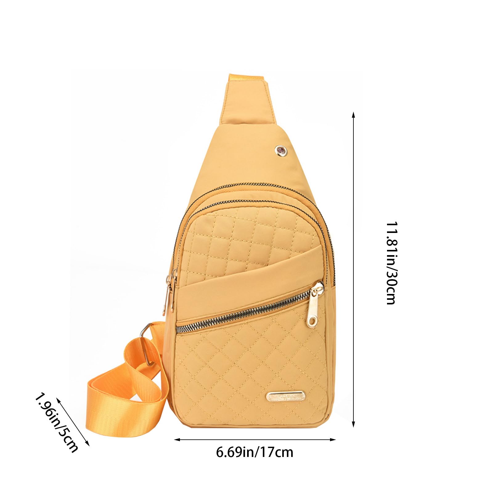 Stylish Unisex Crossbody Bag - Chest Sling Backpack & Shoulder Tote Purse for Women & Men | Perfect for Travel, Work & Daily Use