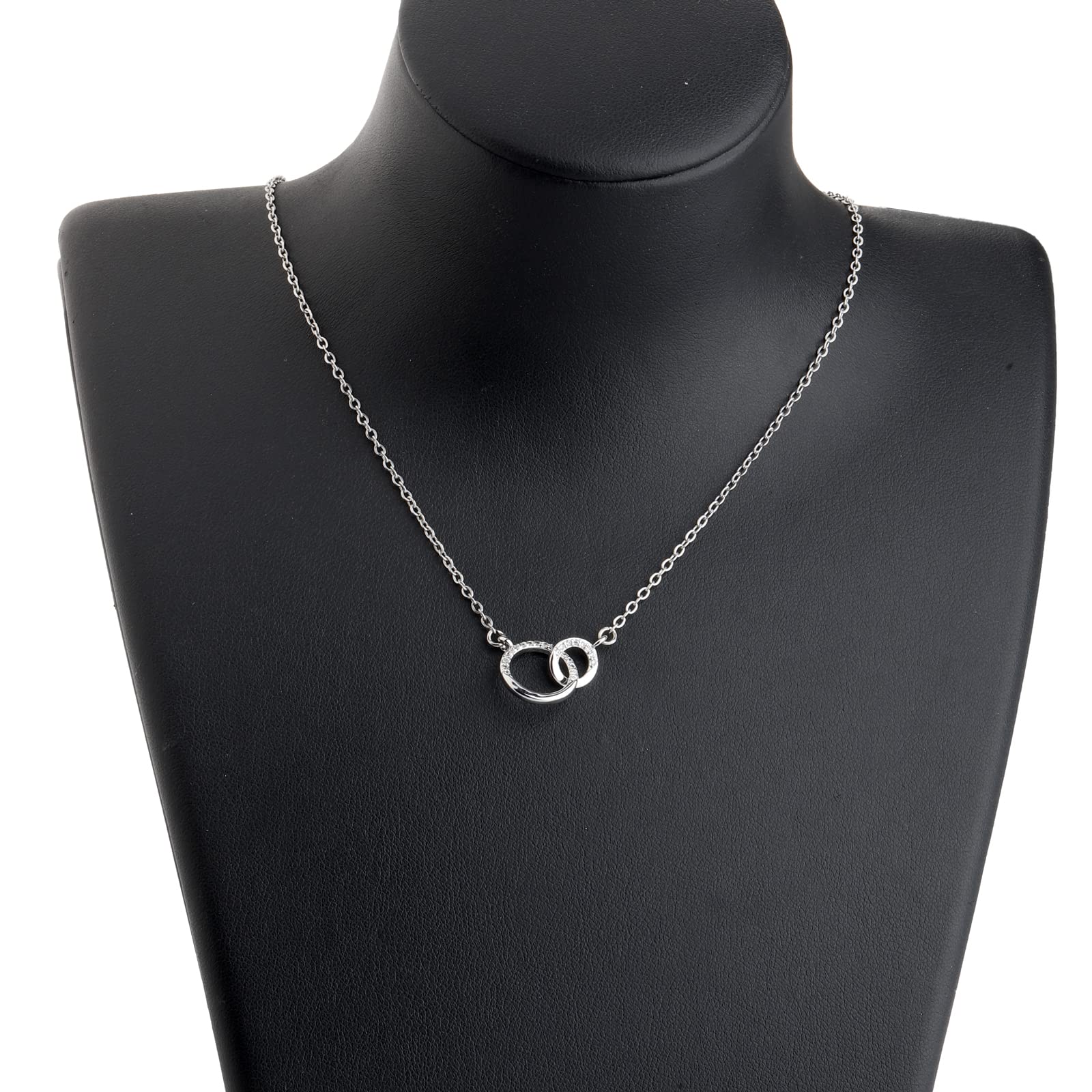 ENSIANTH Work Bestie Necklace - Coworker Gift for Office & Friendship