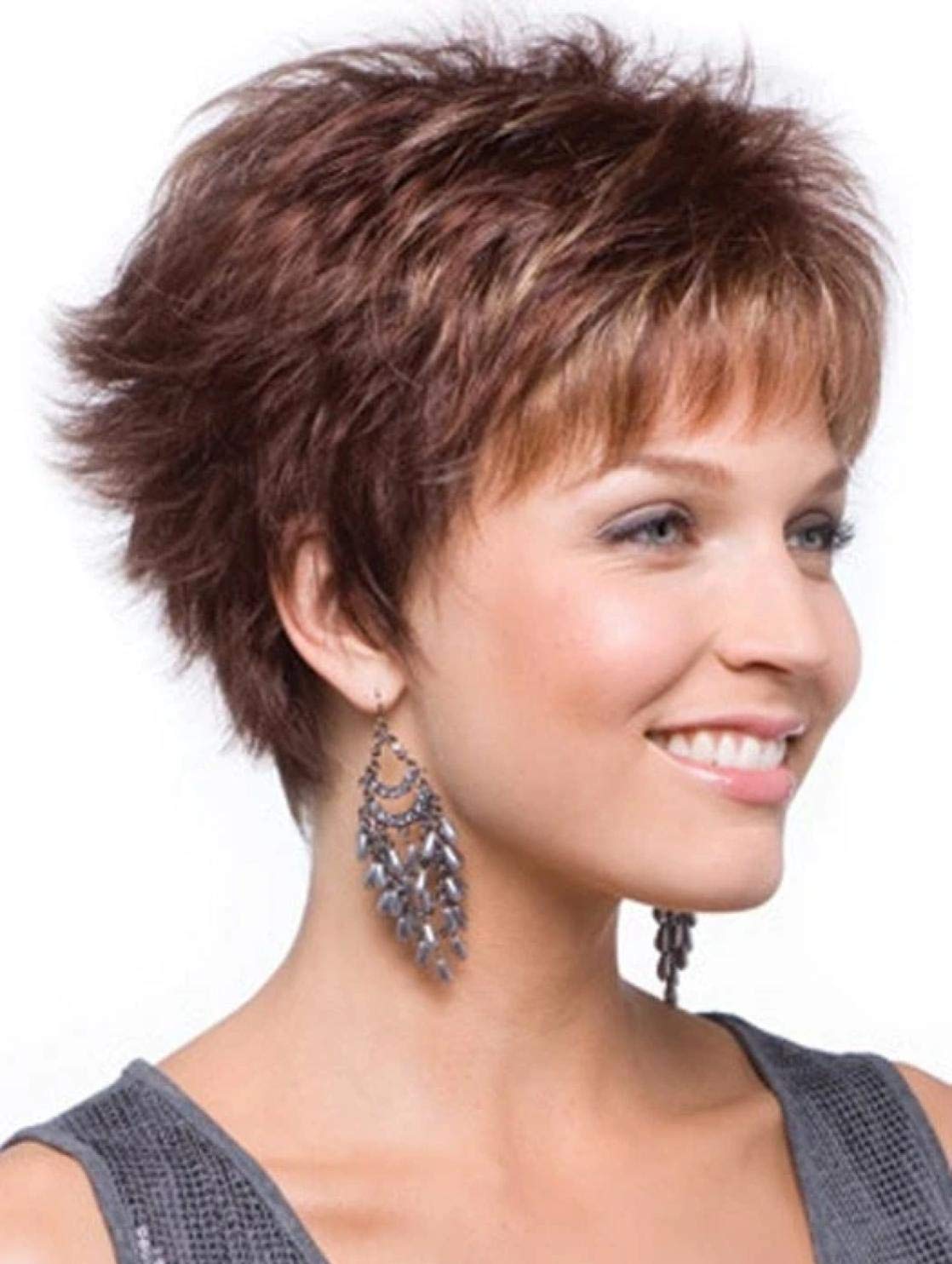 Rene Paris Lizzy Wig Bundle - 3 Piece Set with Christy's Wigs Q&A Booklet & Wide Tooth Comb in Coffee Latte - Perfect for Cosplay, Costume Parties & Hair Styling