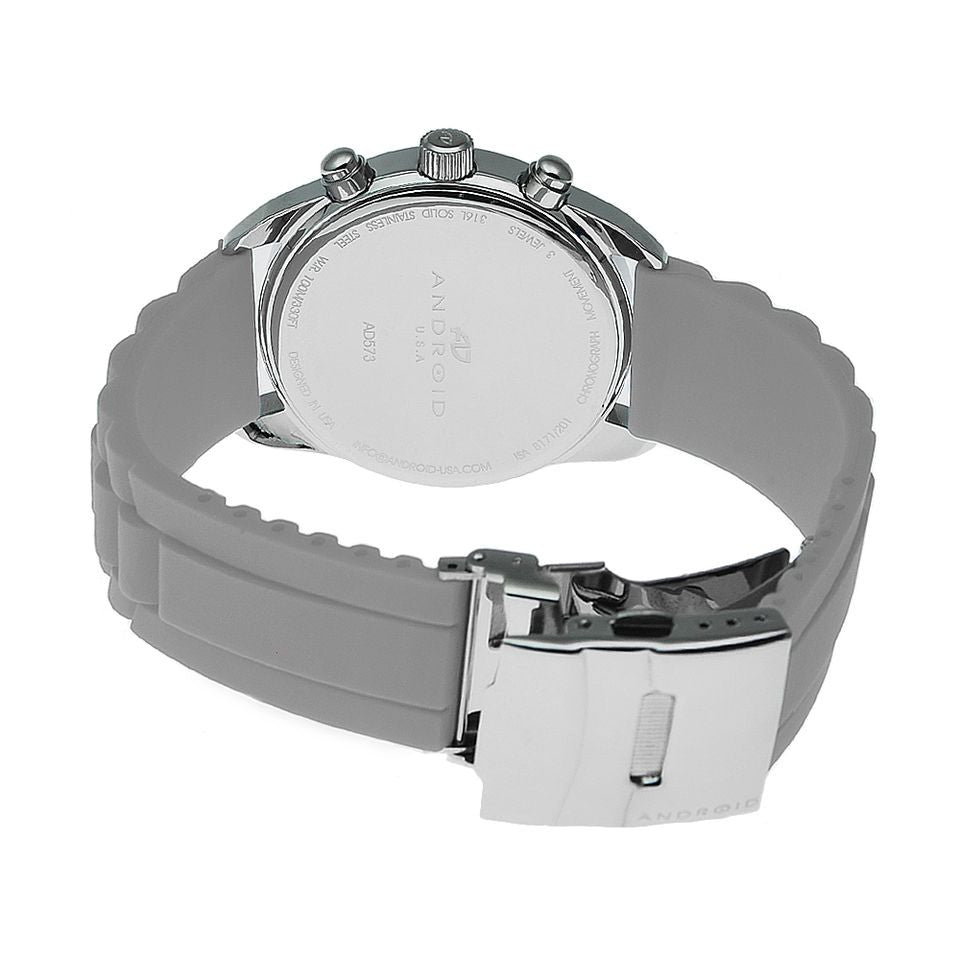 ANDROID Impetus 3 Chrono AD573AGY Smartwatch - Fitness Tracker with Heart Rate Monitor, Sleep Tracking & Waterproof Design for Men & Women - Perfect for Running, Swimming & Daily Activity Tracking