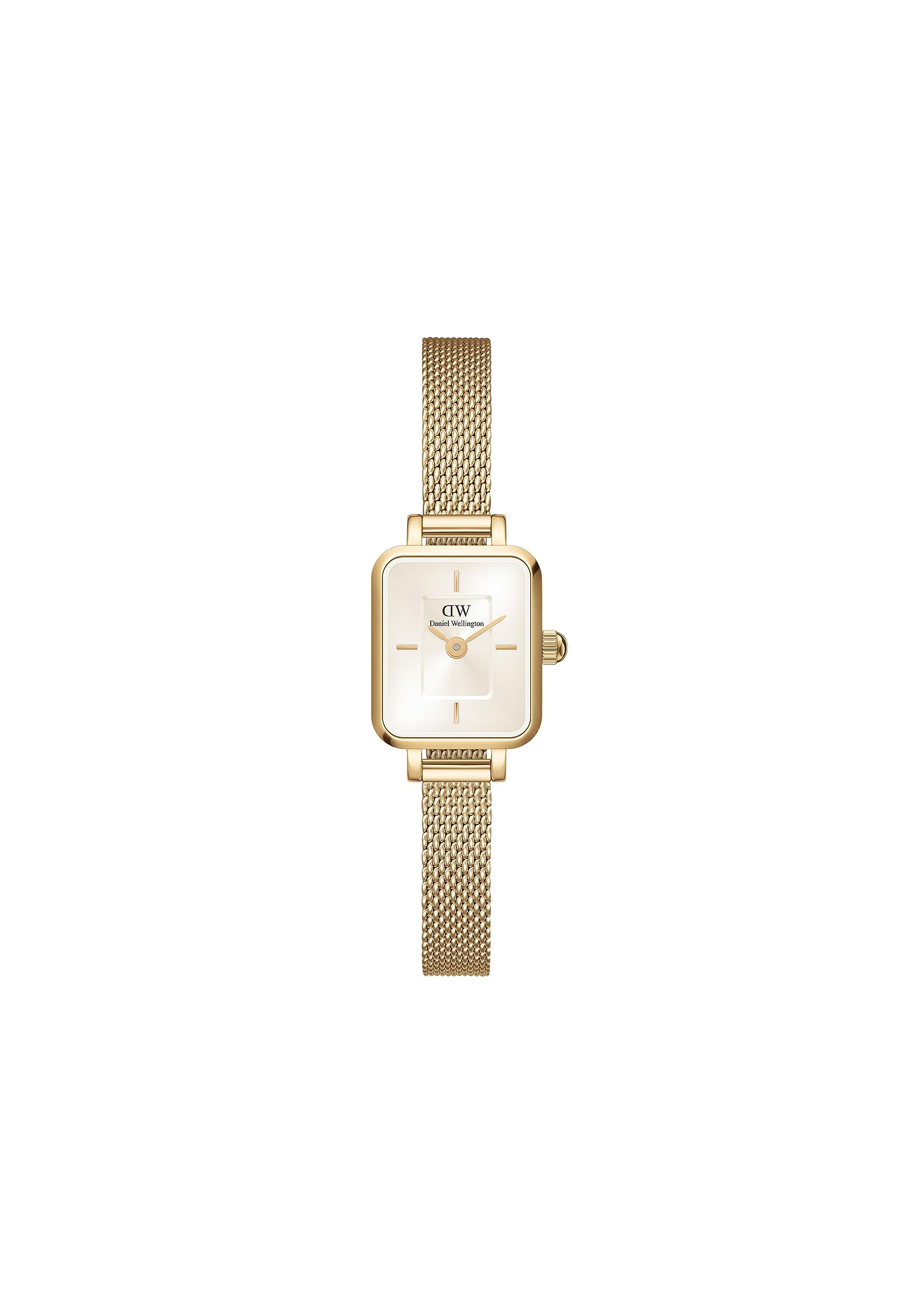 Daniel Wellington Frame Watches for Women & Men - 316L Stainless Steel Gold Double Plated Luxury Watch - Perfect for Business, Party & Everyday Wear