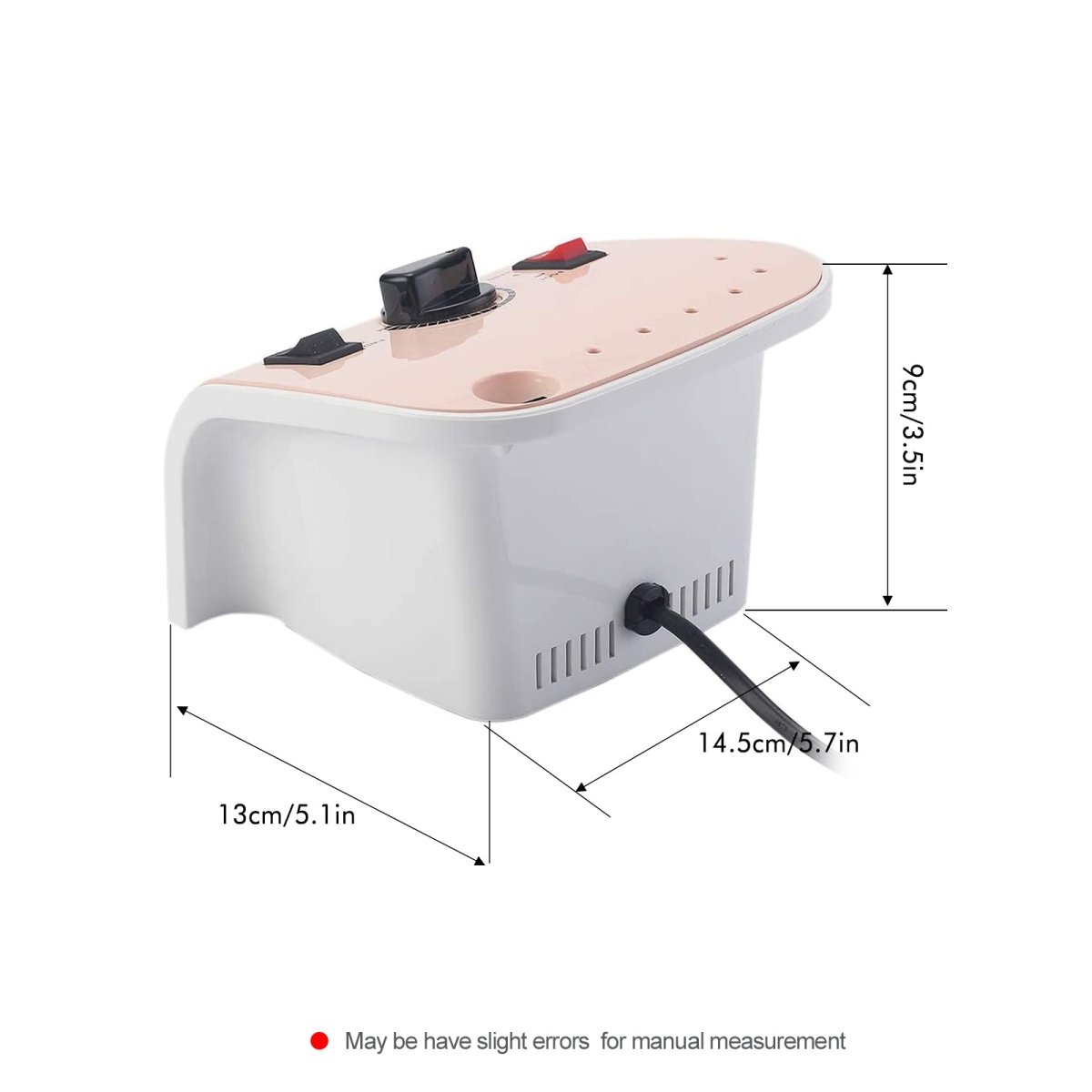 Professional 35000RPM Electric Nail Drill Machine for Acrylic Nails - Portable Manicure Pedicure Tool for Salon & Home Use