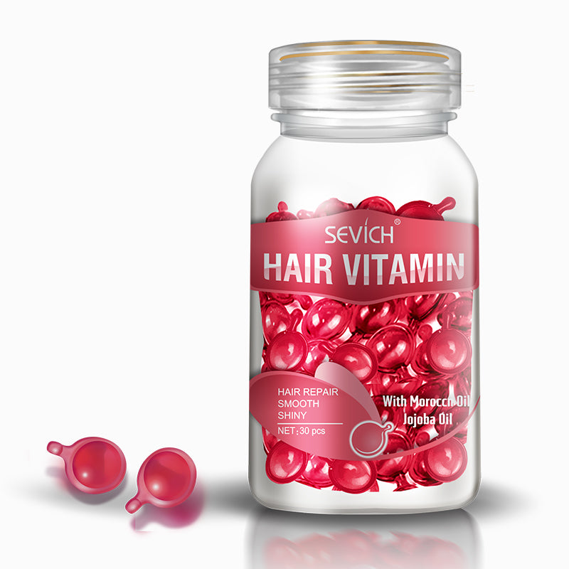 Premium Hair Growth Vitamins with Biotin & Keratin - Strengthen & Nourish Hair for Thicker, Healthier Locks - Perfect for Daily Hair Care Routine & Scalp Treatment
