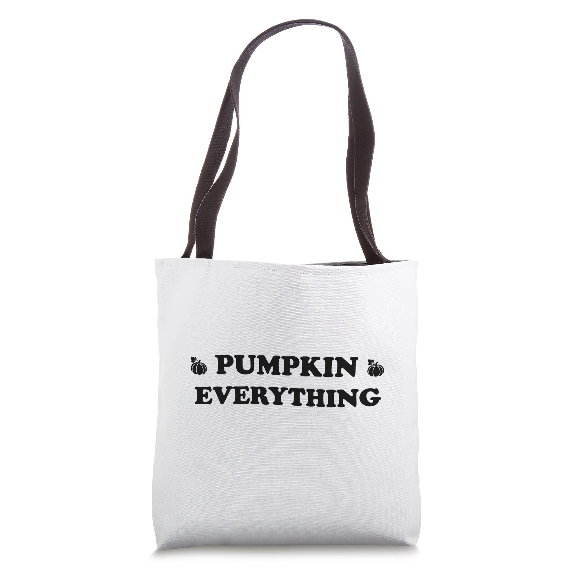 Pumpkin Everything Tote Bag - Cute Fall Themed Reusable Shopping Bag for Women | Perfect for Groceries, Beach, Work & Autumn Outings