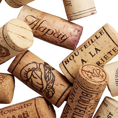 250 Bulk Recycled Wine Corks - Natural Cork Stoppers, Plastic-Free, Clean & Hand-Sorted by WidgetCo - Perfect for DIY Crafts, Home Decor & Wedding Favors