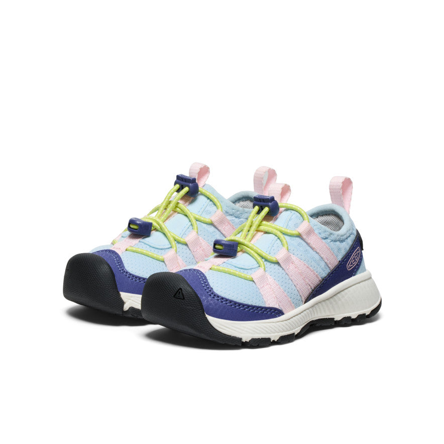 **Motozoa Sneakers for Toddlers - Skipper Blue & Giggle Pink | Comfortable Kids Shoes for Running, Walking & Playtime**