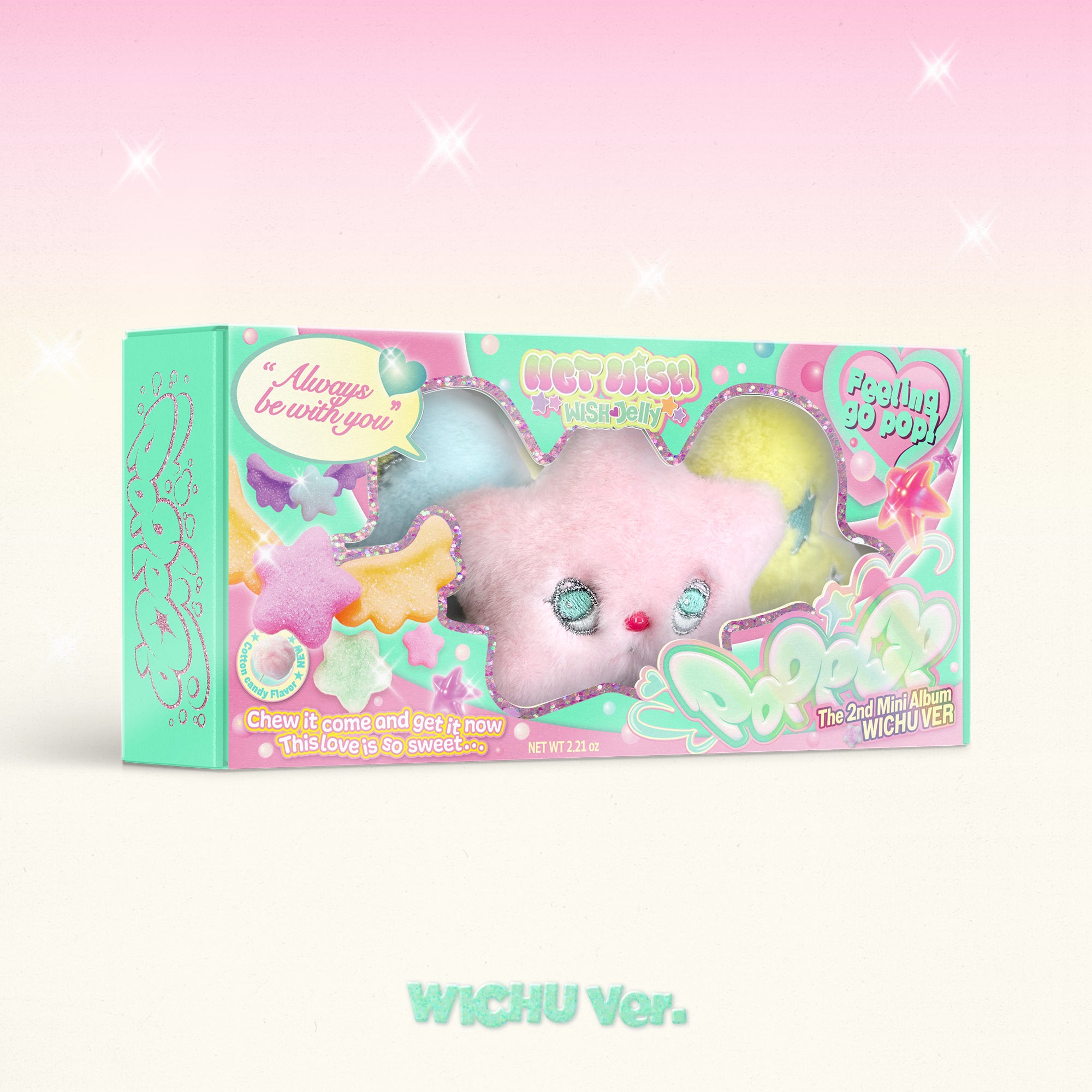 NCT WISH 2nd Mini Album 'POPPOP' (WICHU) - Kpop Merchandise, Signed CD, Exclusive Photocards | Perfect for Kpop Fans, Collectors & Gift Giving