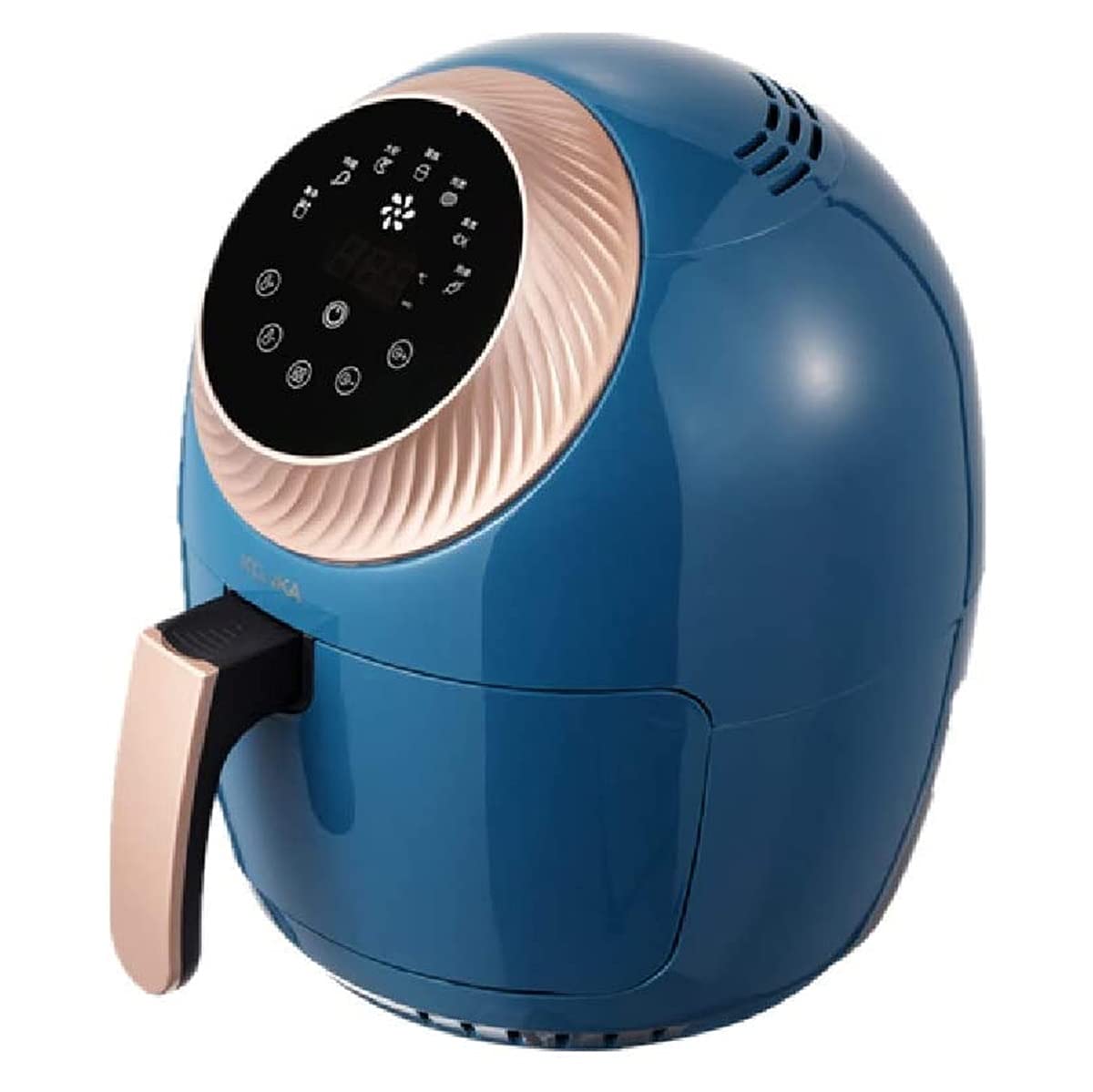 YJPQ 5L Oil-Free Air Fryer - 1500W Healthy Electric Fryer with LED Digital Display, Smart Multi-Function for Baking Chicken, Bread & Pizza | Easy to Clean, Safe for Home Use | Perfect for Quick Meals, Healthy Cooking & Family Snacks
