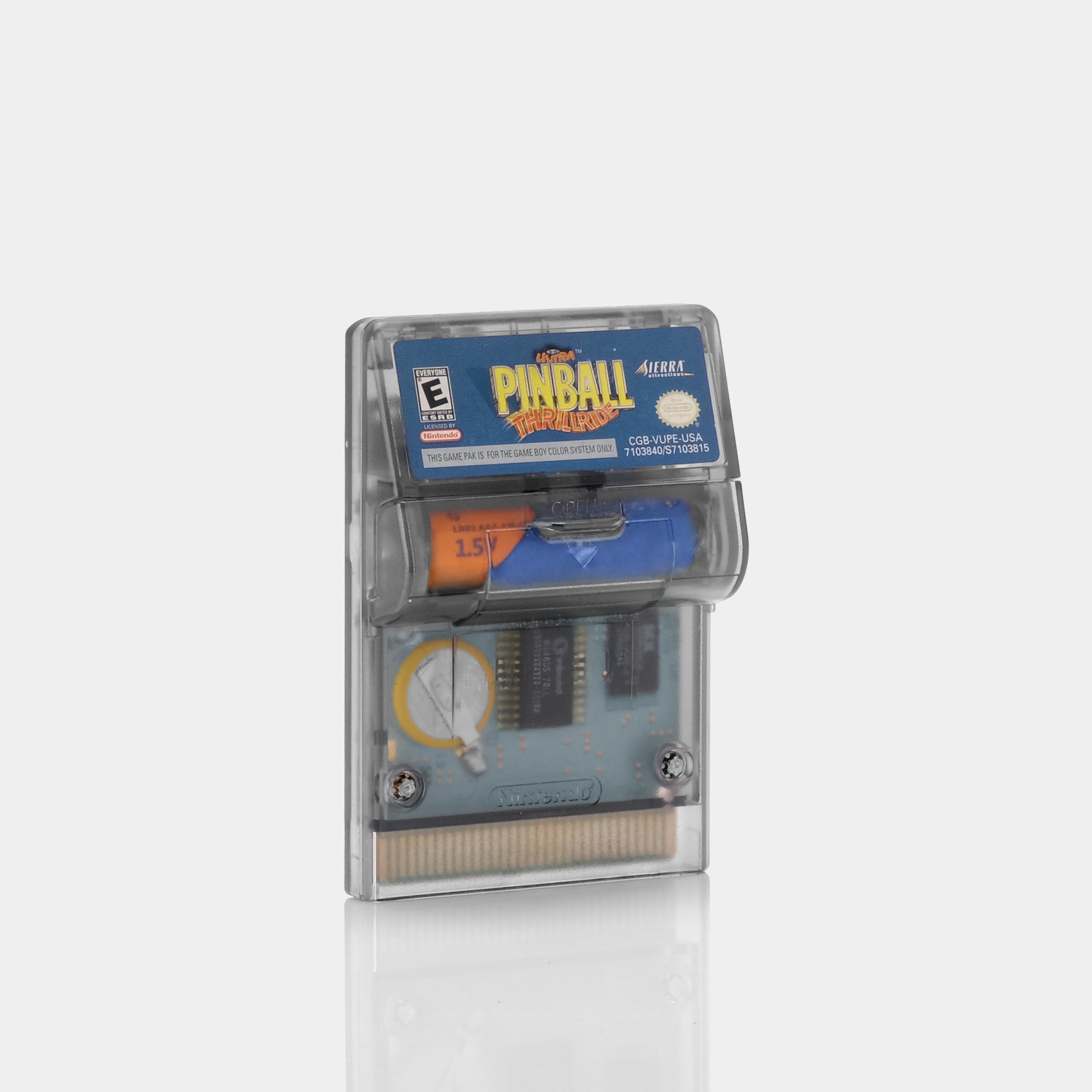 3D Ultra Pinball: Thrillride - Game Boy Color Retro Video Game for Kids & Adults - Perfect for Travel, Gifts & Nostalgic Gaming Fun