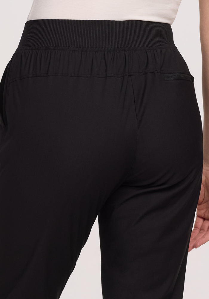 Palmer Joggers for Men & Women - Soft Comfortable Athletic Pants - Black Running Sweatpants for Gym, Workout & Casual Wear