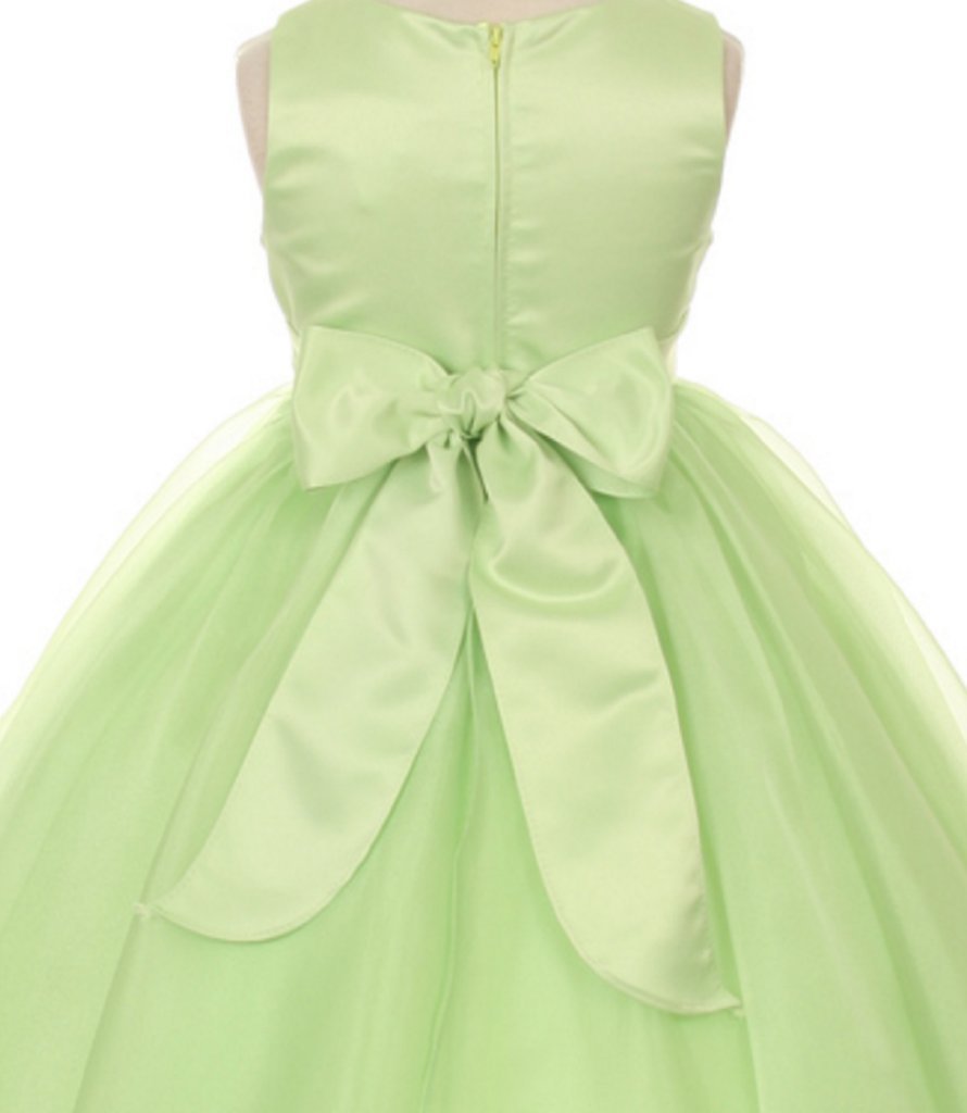 Little Girls' Floral Beaded Waistline Dress for Spring & Summer | Cute Party, Easter, and Playtime Outfits