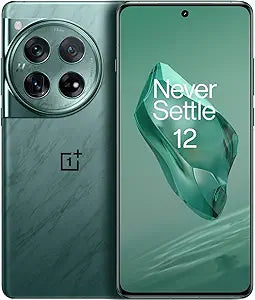 OnePlus 12 Unlocked Smartphone 512GB Storage 16GB RAM Flowy Emerald - Premium Android Phone for Gaming, Photography & Business Use