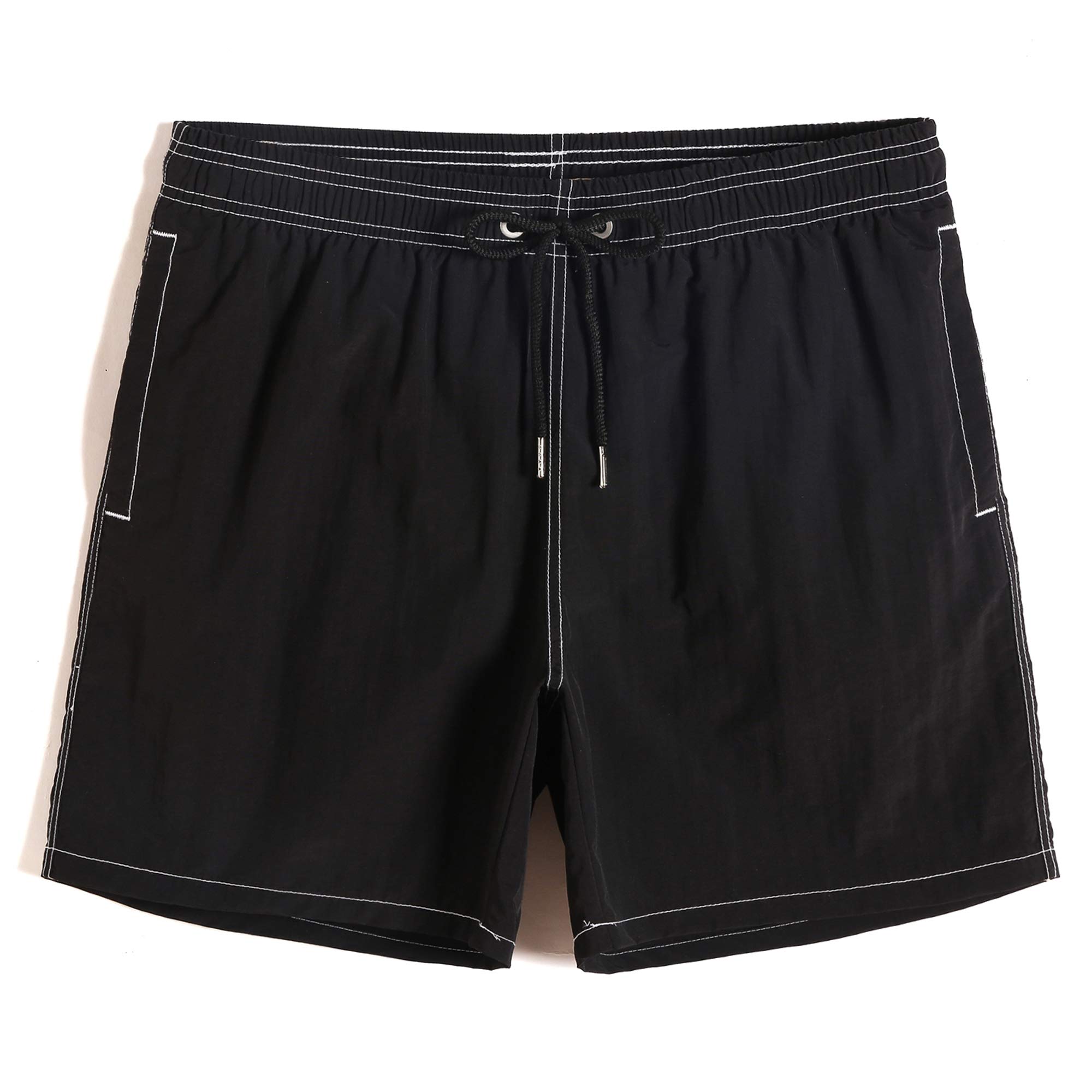 **Men's Quick-Dry Swim Trunks with Mesh Lining - Comfortable Bathing Suits for Beach, Pool & Water Sports**