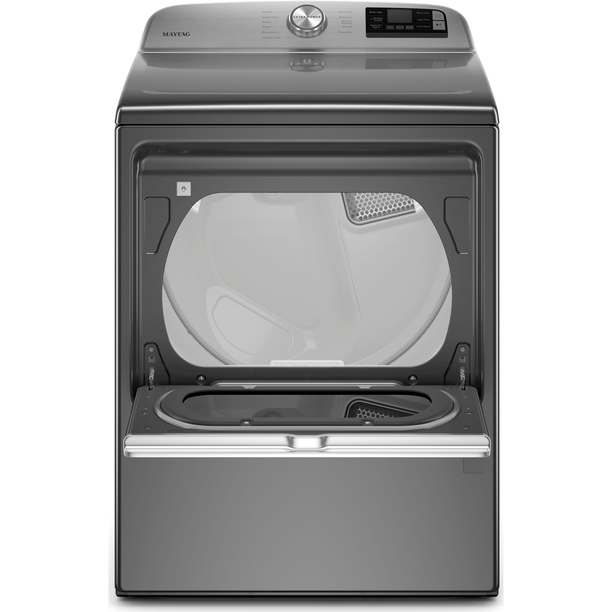 Maytag MGD6230HC Gas Dryer - 7.0 Cu. Ft. Capacity, Metallic Slate Finish - Perfect for Large Families & Laundry Rooms | Fast Drying & Energy Efficient