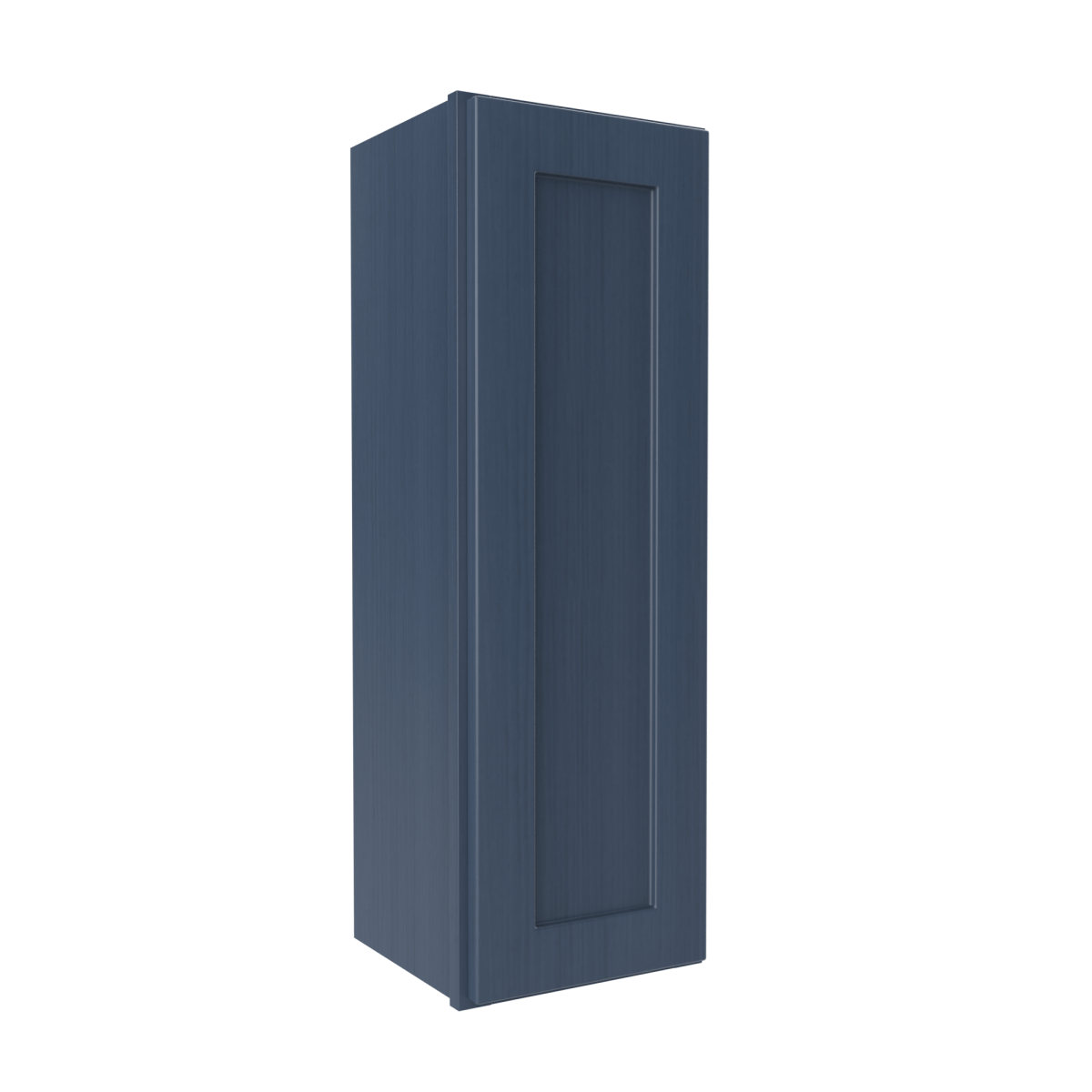 36 Inch Wall Cabinet - 12W x 36H x 12D Blue Shaker Style Kitchen Storage | Perfect for Bathroom, Laundry Room & Garage Organization