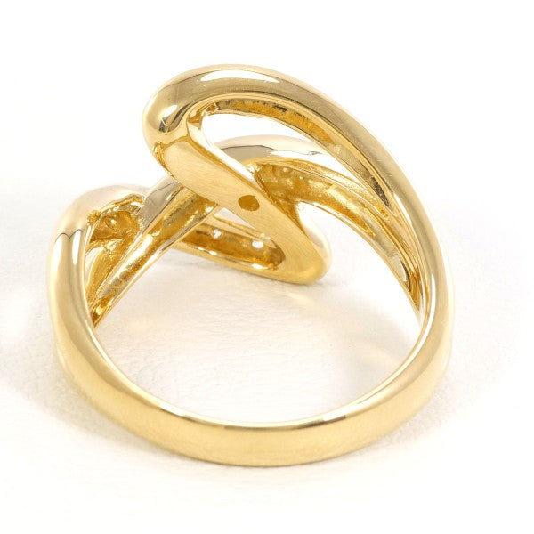 18K Yellow Gold Diamond Ring for Women - Elegant Solitaire Engagement & Wedding Band - Perfect for Proposals, Anniversaries, and Special Occasions