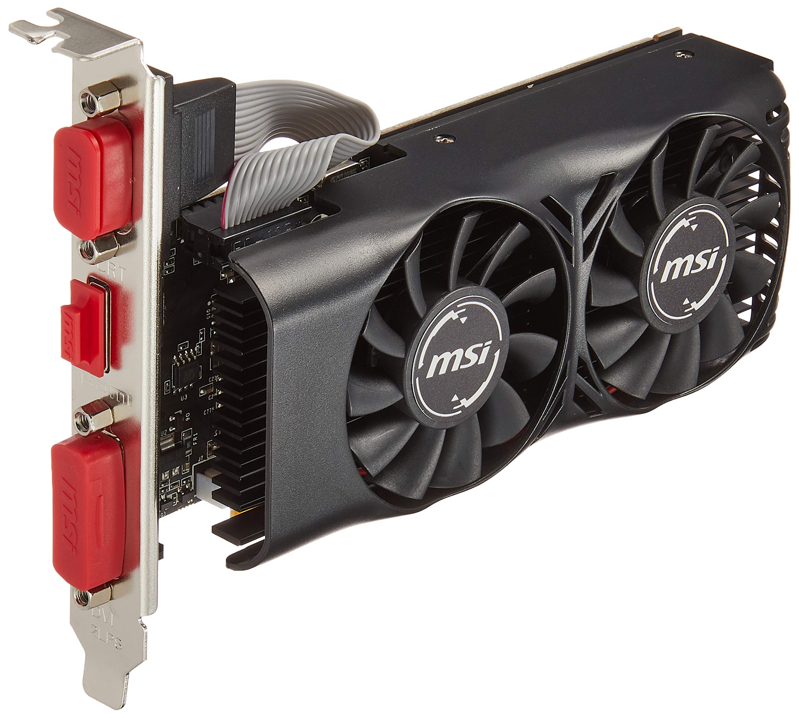 MSI N750Ti-2GD5TLP Gaming Graphics Card - 2GB GDDR5, Low Profile Design for Small PC Builds - Perfect for 1080p Gaming, Video Editing & Home Theater PCs