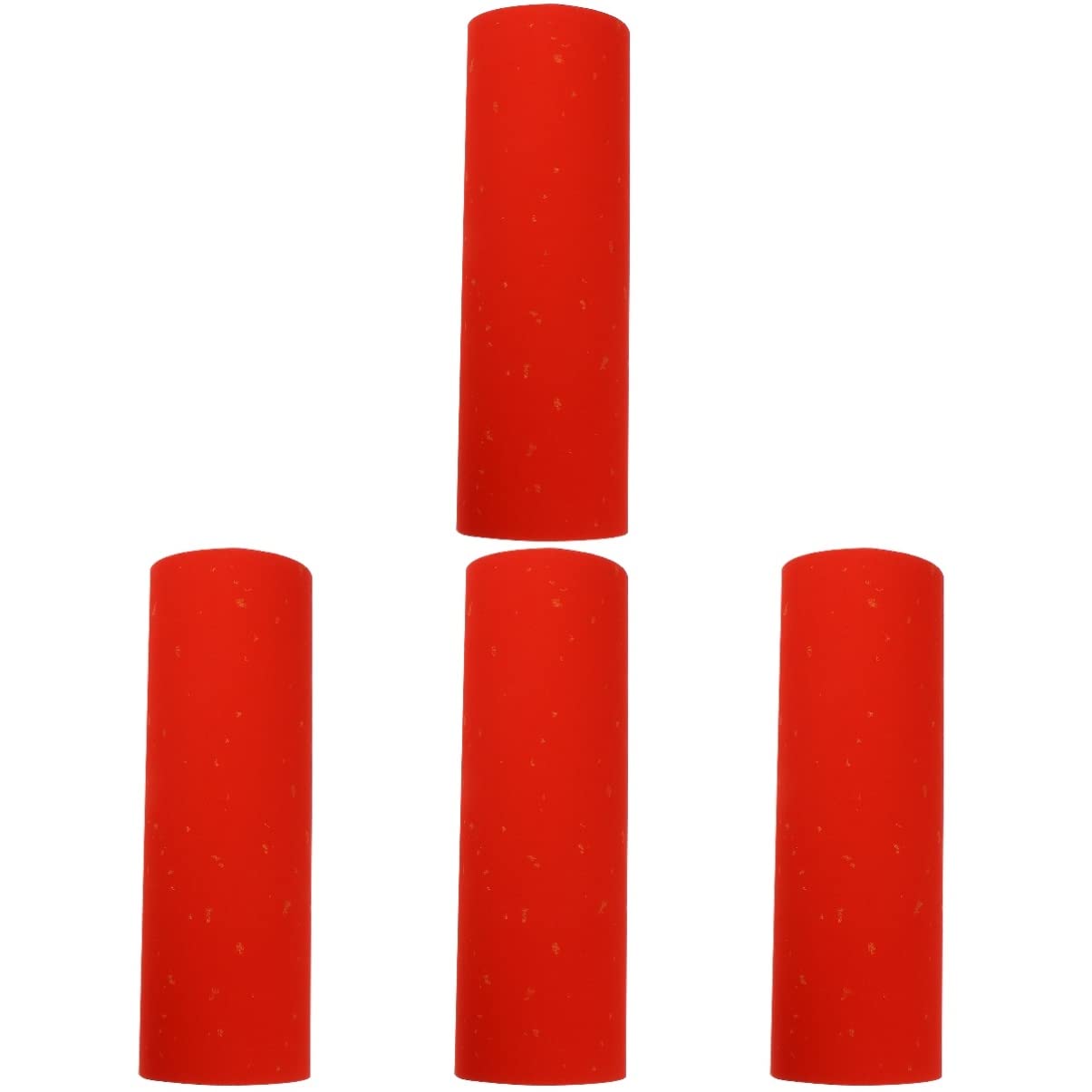 Ciieeo 4 Rolls Red Couplet Rice Paper for Chinese Calligraphy - Thick Sumo Paper for Spring Festival Decorations, Wedding, and Home Decoration