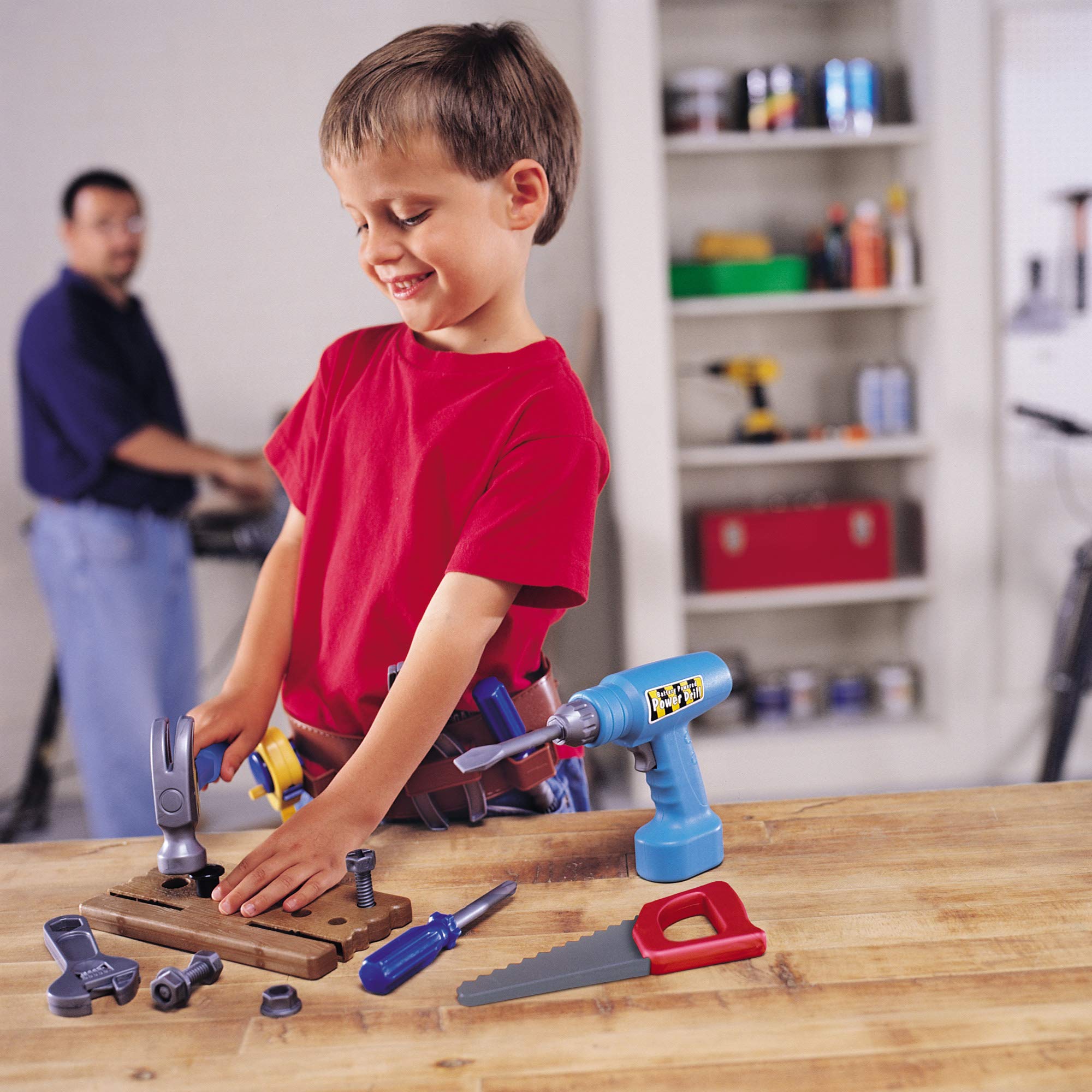 Learning Resources LER9130 Pretend Play Tool Set - 20-Piece Kids Construction Toy for STEM Learning, Role Play & Early Development | Perfect for Preschool Classroom, Daycare & Home Playtime