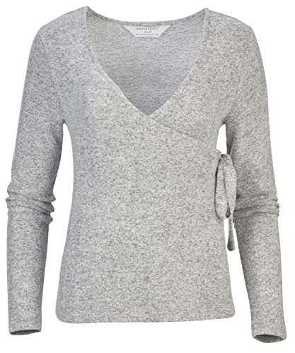 Oxford Grey -Wrap Top