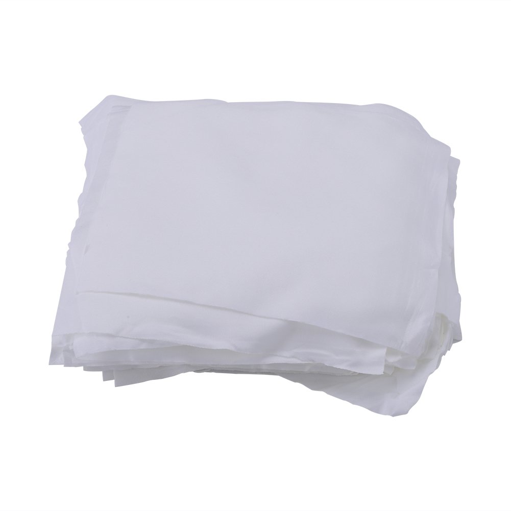 Walfront 100-Pack Microfiber Cleaning Cloths (6x6 Inch) - Ultra Soft, Lint-Free, Non-Abrasive for Phone, Lens, Glasses, Screens, Cameras, Eyeglasses, LCD & TV - Perfect for Home, Office & Travel Cleaning