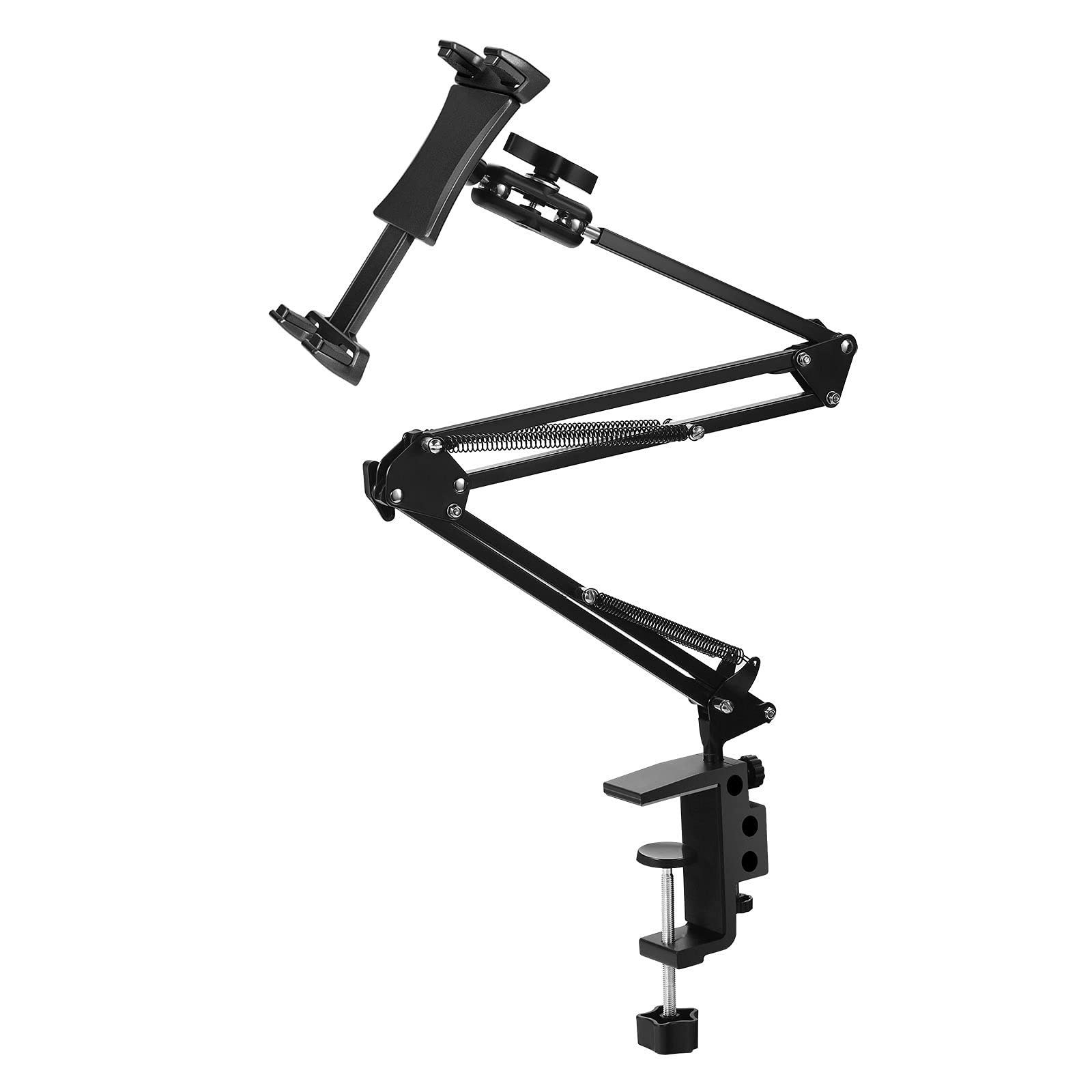 Universal Aluminum Foldable Phone & Tablet Mount Holder - Adjustable Bracket for 4-13
