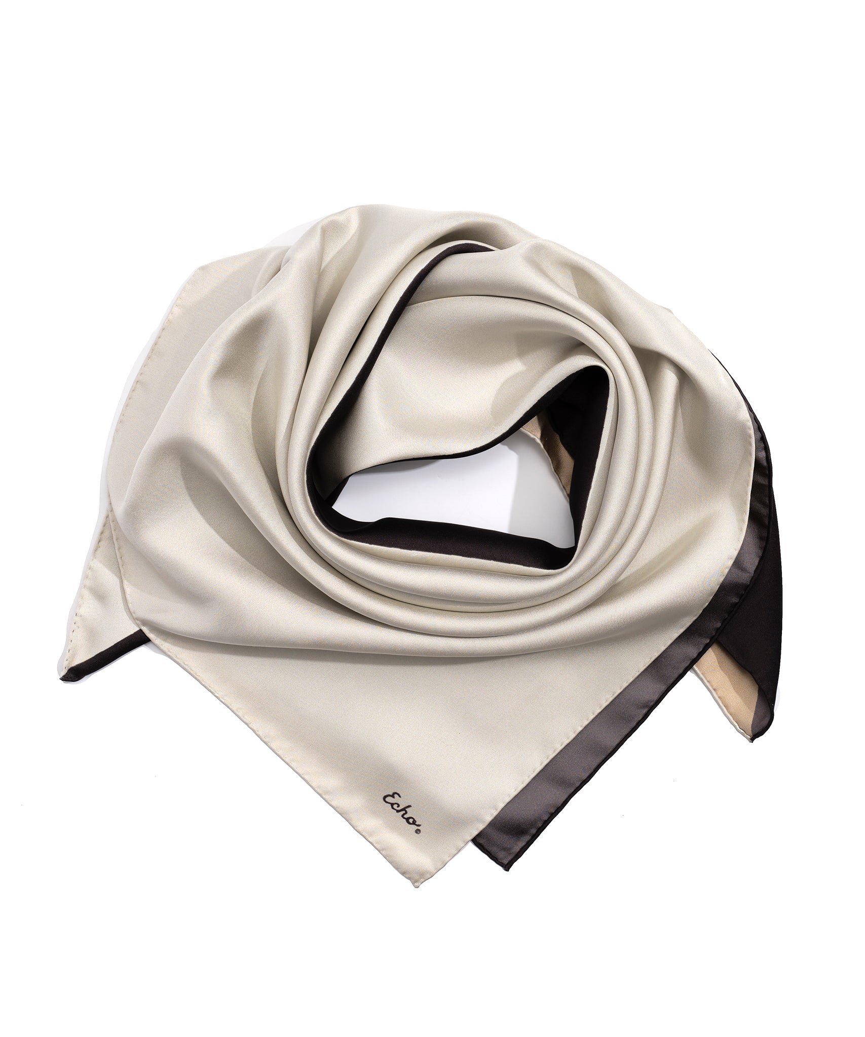 Split Square 35 Silk Scarf - Luxury Fashion Accessory for Women, Elegant Square Scarf for Office, Party & Travel - Premium Silk Scarf Gift for Her