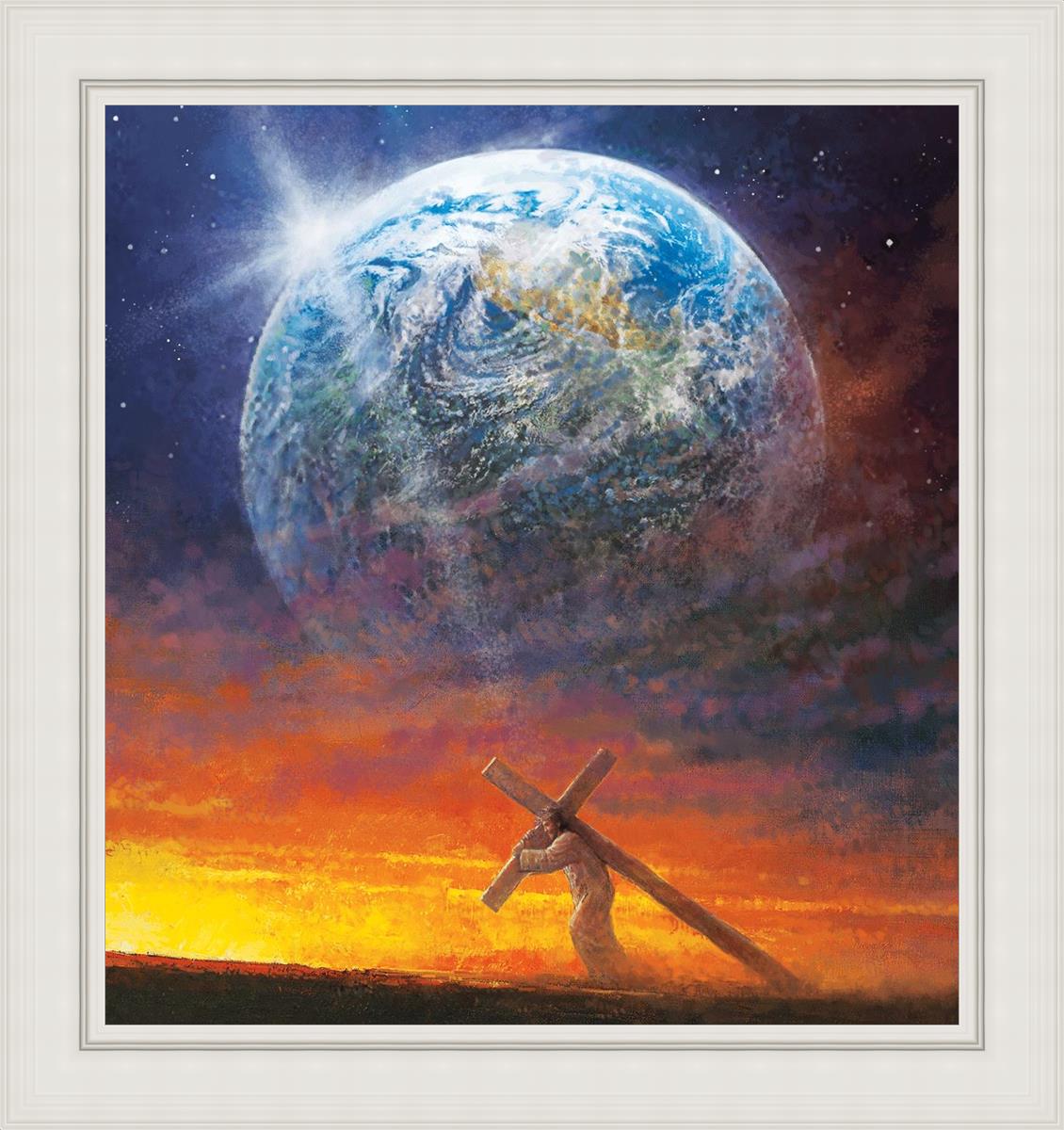 Behold, The Lamb of God - Religious Wall Art Decor for Home & Church - Perfect for Christian Faith Inspiration & Worship Spaces