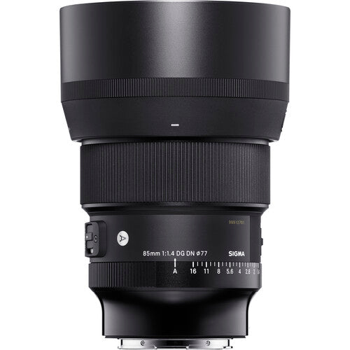 Sigma 85mm f/1.4 DG DN Art Lens for Sony E-Mount & Leica L-Mount - Premium Portrait & Low Light Photography Lens for Professional Photographers - Perfect for Weddings, Events, and Studio Portraits