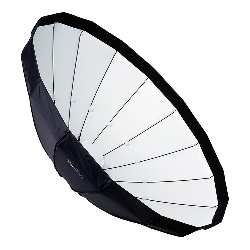 EZ-Pro 56in (140cm) Collapsible Beauty Dish & Softbox Combo with Elinchrom Speedring - Professional Photography Lighting for Strobe, Flash & Monolights - Perfect for Portrait, Fashion & Beauty Studio Shoots