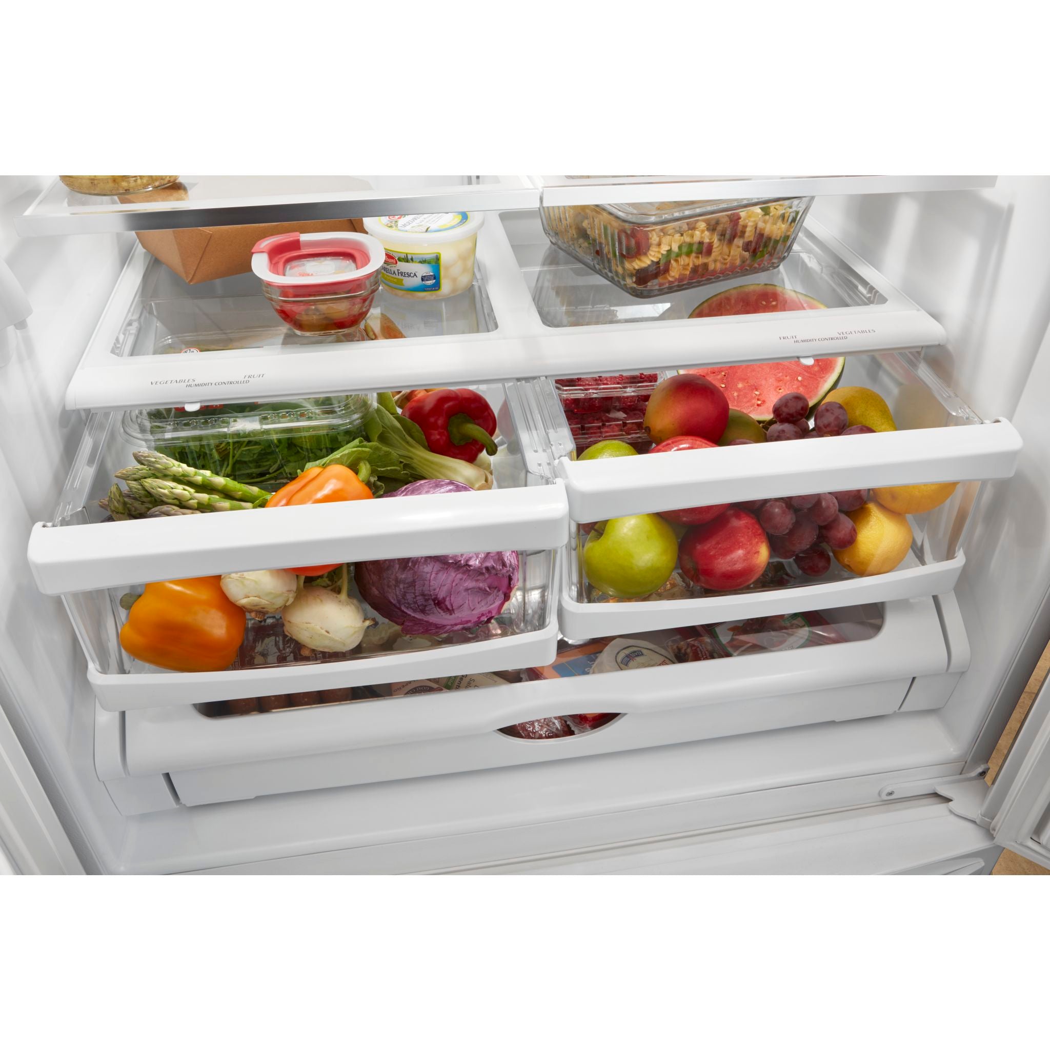 Whirlpool WRFF5333PZ 36 Inch French Door Refrigerator with Fingerprint Resistant Stainless Steel - Perfect for Modern Kitchens & Open Floor Plans