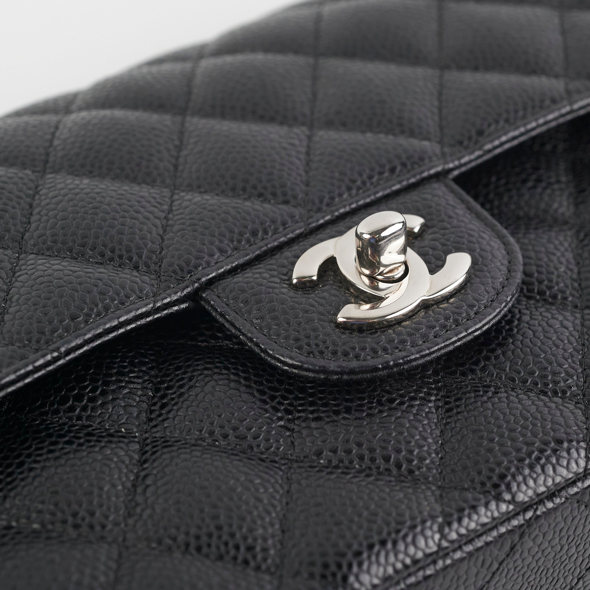 Chanel Small Caviar Classic Flap Bag Black - Luxury Quilted Leather Crossbody Purse for Women | Perfect for Evening Events, Date Nights & Special Occasions