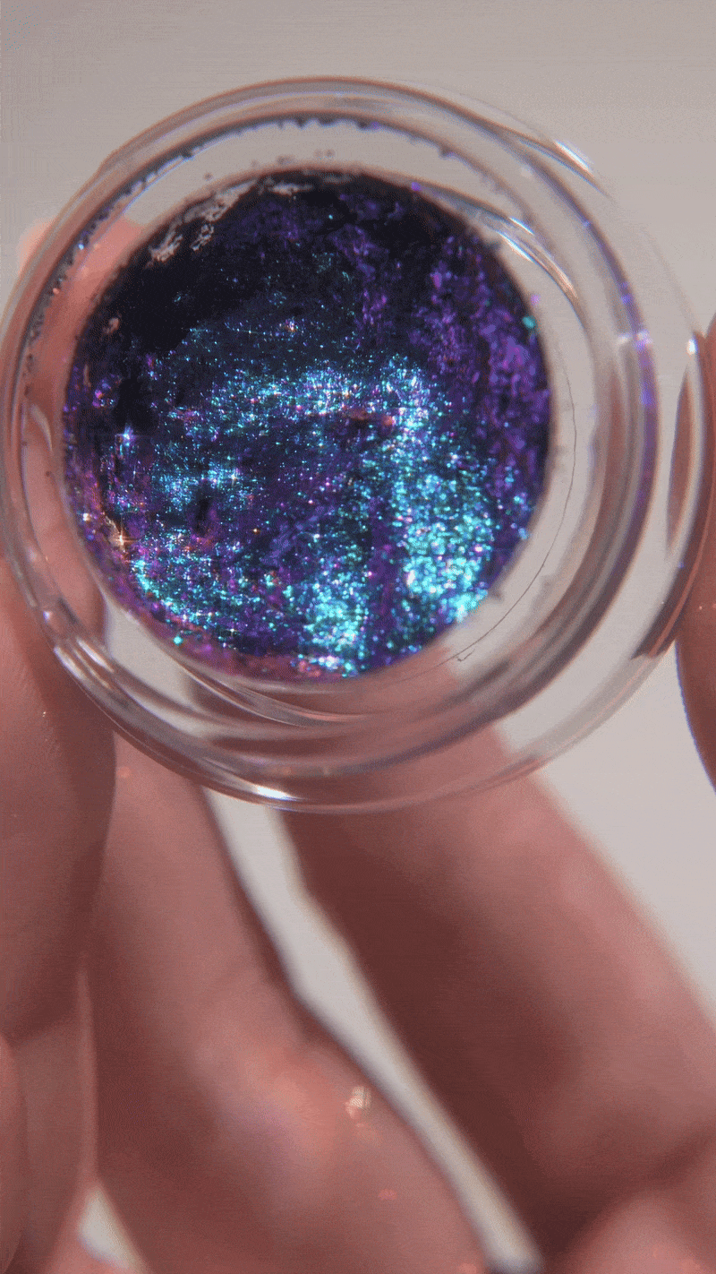 Milkyway Chroma Flakes Duochrome Pigment - Glisten Cosmetics for Eye Makeup, Nails & DIY Crafts - Shimmery Cosmetic Glitter for Festival & Party Looks