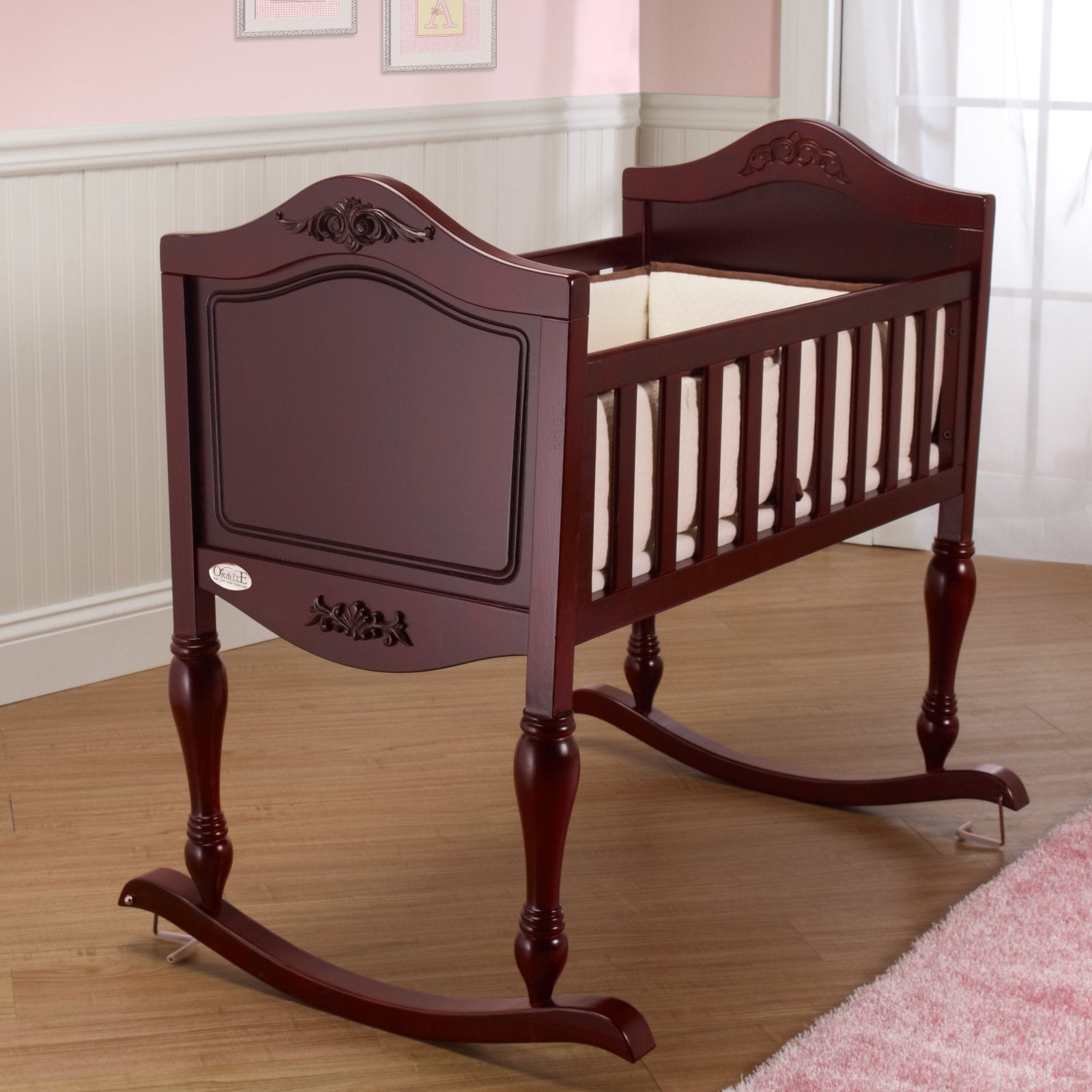 Orbelle GaGa Baby Cradle - Soft & Comfortable Infant Rocking Bed for Newborns & Toddlers - Perfect for Nursery, Bedroom, or Travel Use