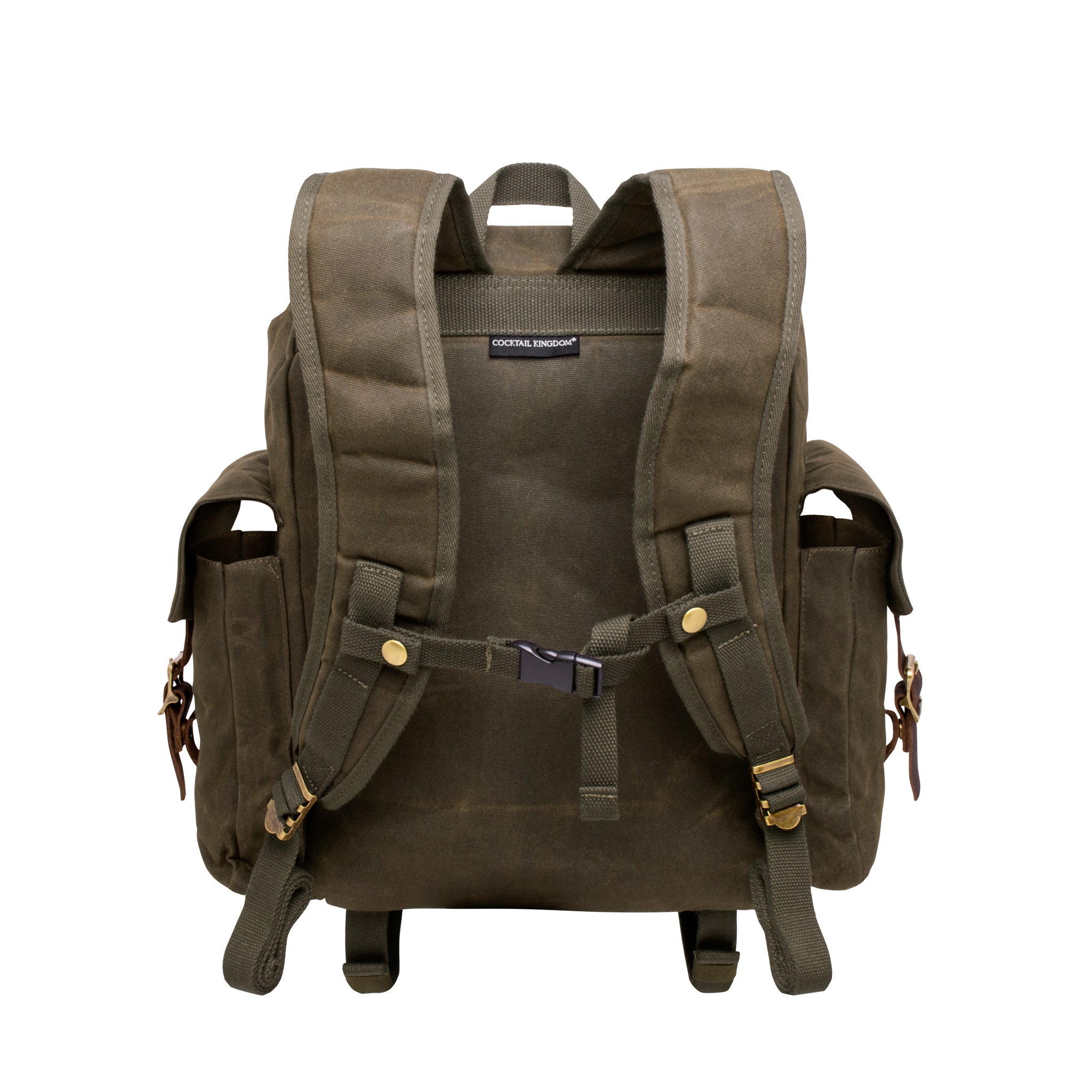 Professional Bartender Backpack - Durable & Stylish Green Bar Tool Bag for Cocktail Mixing & Outdoor Bartending