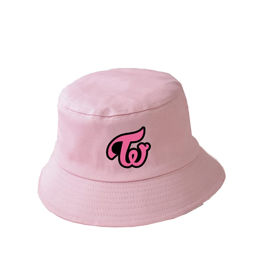 Twice Kpop Bucket Hat - Packable Travel & Beach Sun Hat for Women - Lightweight Outdoor Summer Hat for Fishing, Hiking, and Concerts