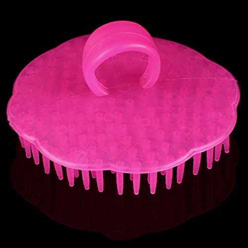 Scalp Massage Brush for Hair Washing - Shower Comb with Soft Bristles for Relaxing Head & Body Massage - Random Color - Perfect for Stress Relief & Improved Hair Health