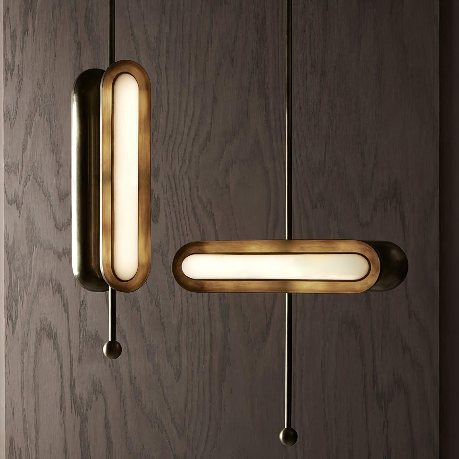 Elegant Crystal Capsule Chandelier - Modern Ceiling Light Fixture for Dining Room, Bedroom & Living Room Decor