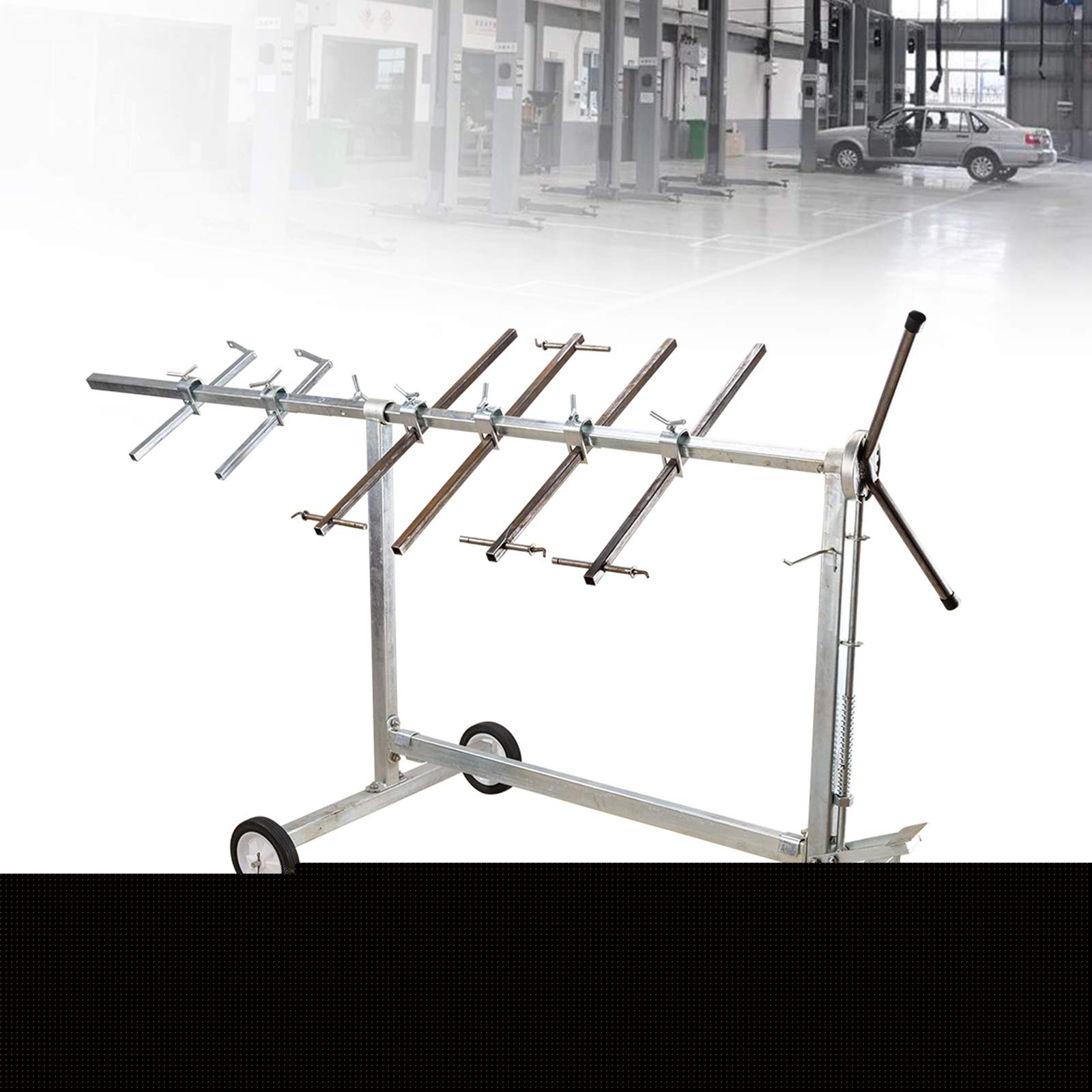 Car Body Paint Stand Rack - 70kg Capacity Auto Body Repair Work Stand for Door, Hood, Bumper & Fender Panels | Tree Painting Rack for Professional Auto Body Painting & Repair | Perfect for DIY Car Painting & Collision Repair Shops