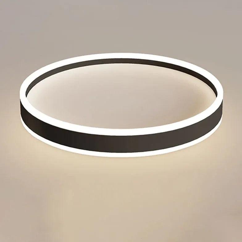 Round Indirect LED Ceiling Light - Dimmable Modern Fixture for Bedroom, Living Room & Dining Room | Soft Ambient Lighting for Relaxation & Home Decor