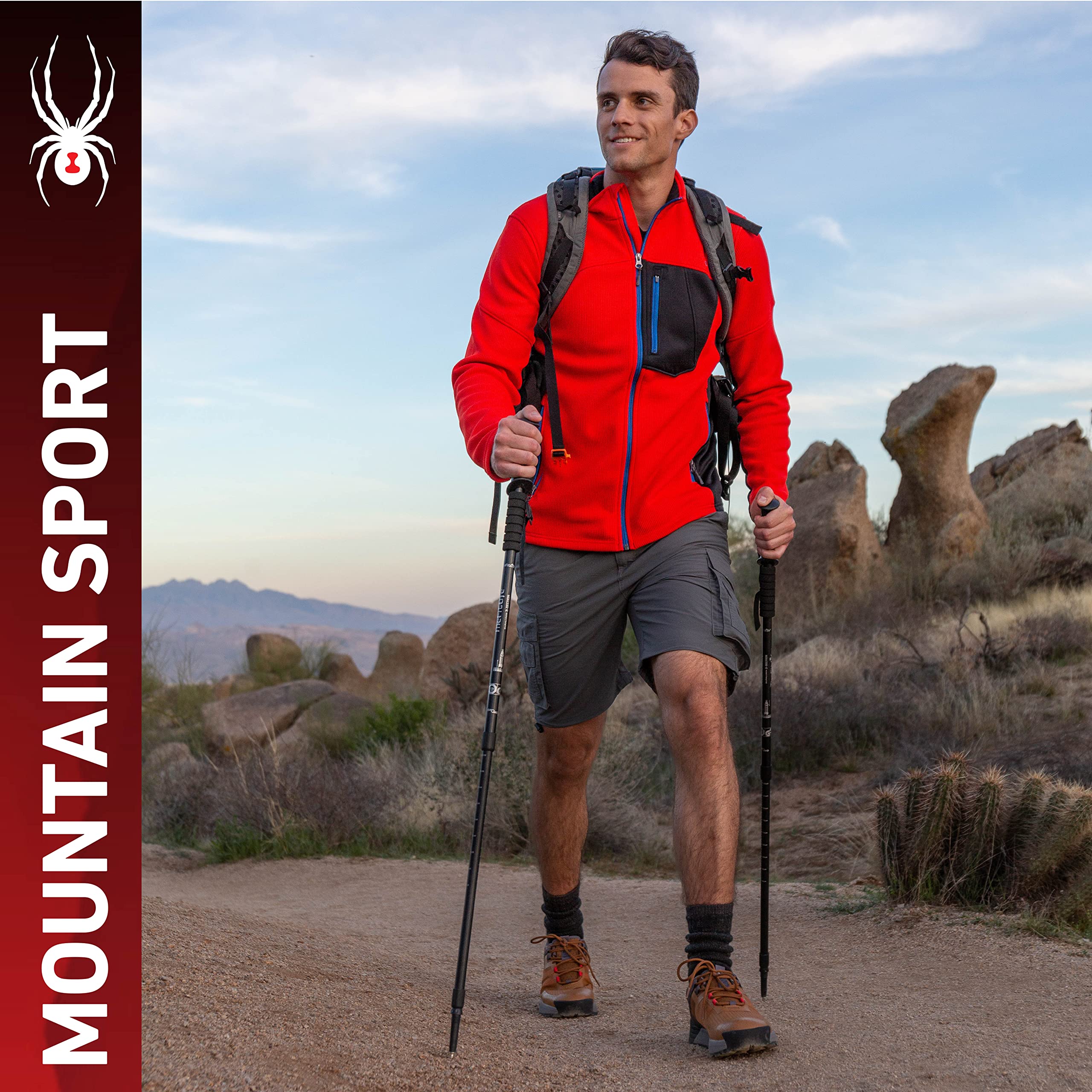 Spyder Men's Waterproof Hiking Shoes - Lightweight Trail Running Shoes for Outdoor Adventures, Camping & Backpacking