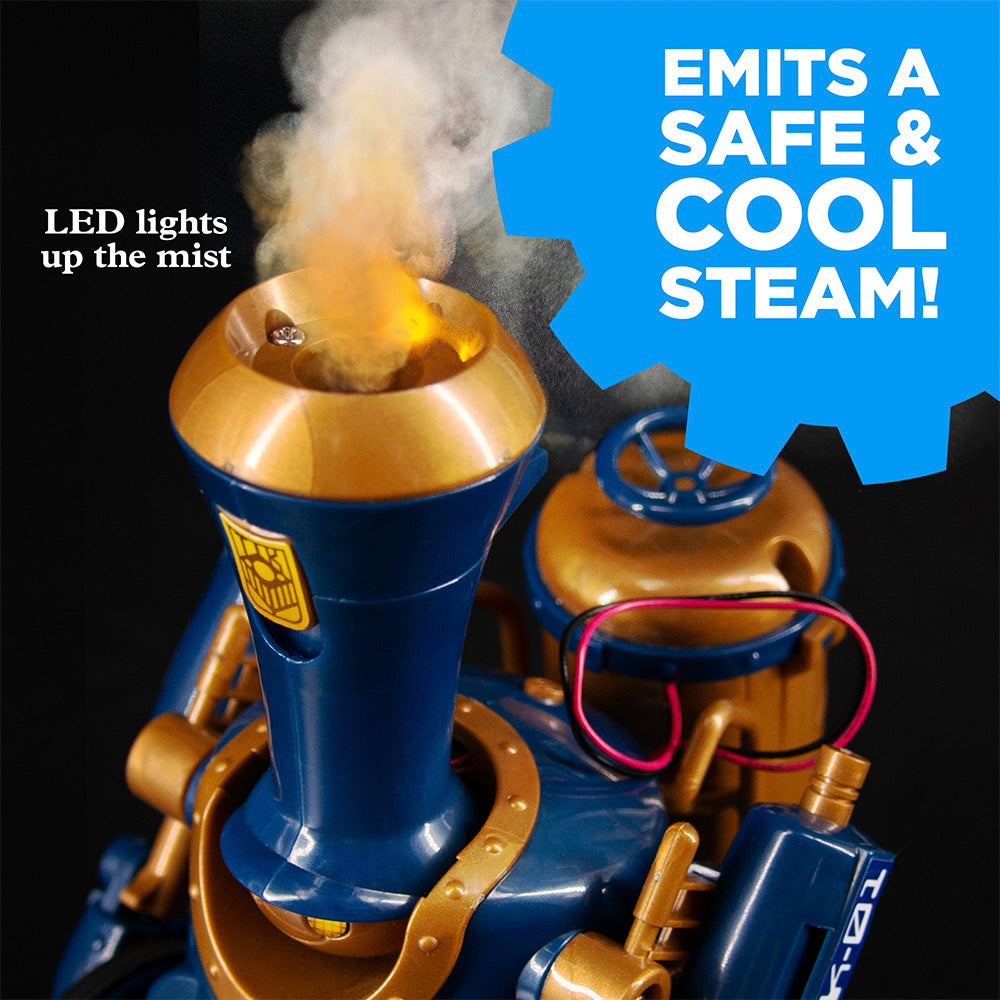 TrainBots: 2 in 1 STEAM Maker Kit for Kids - DIY Robotics Building Toy with Coding & Engineering Activities - Perfect for STEM Learning at Home or School