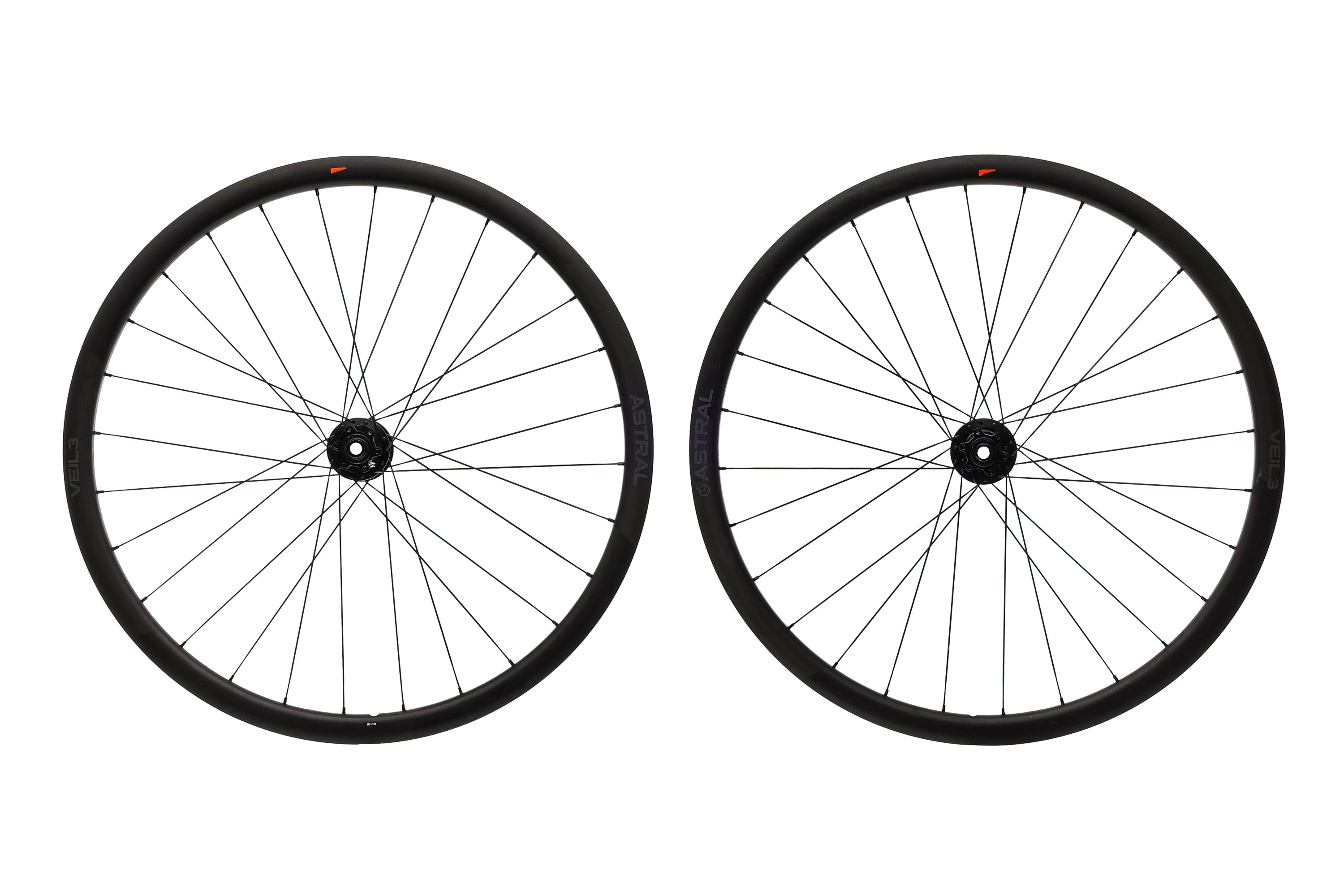 Astral Veil3 Carbon Tubeless 700c Wheelset with SRAM 900 Hubs - Lightweight Road Bike Wheels for Racing & Performance Cycling