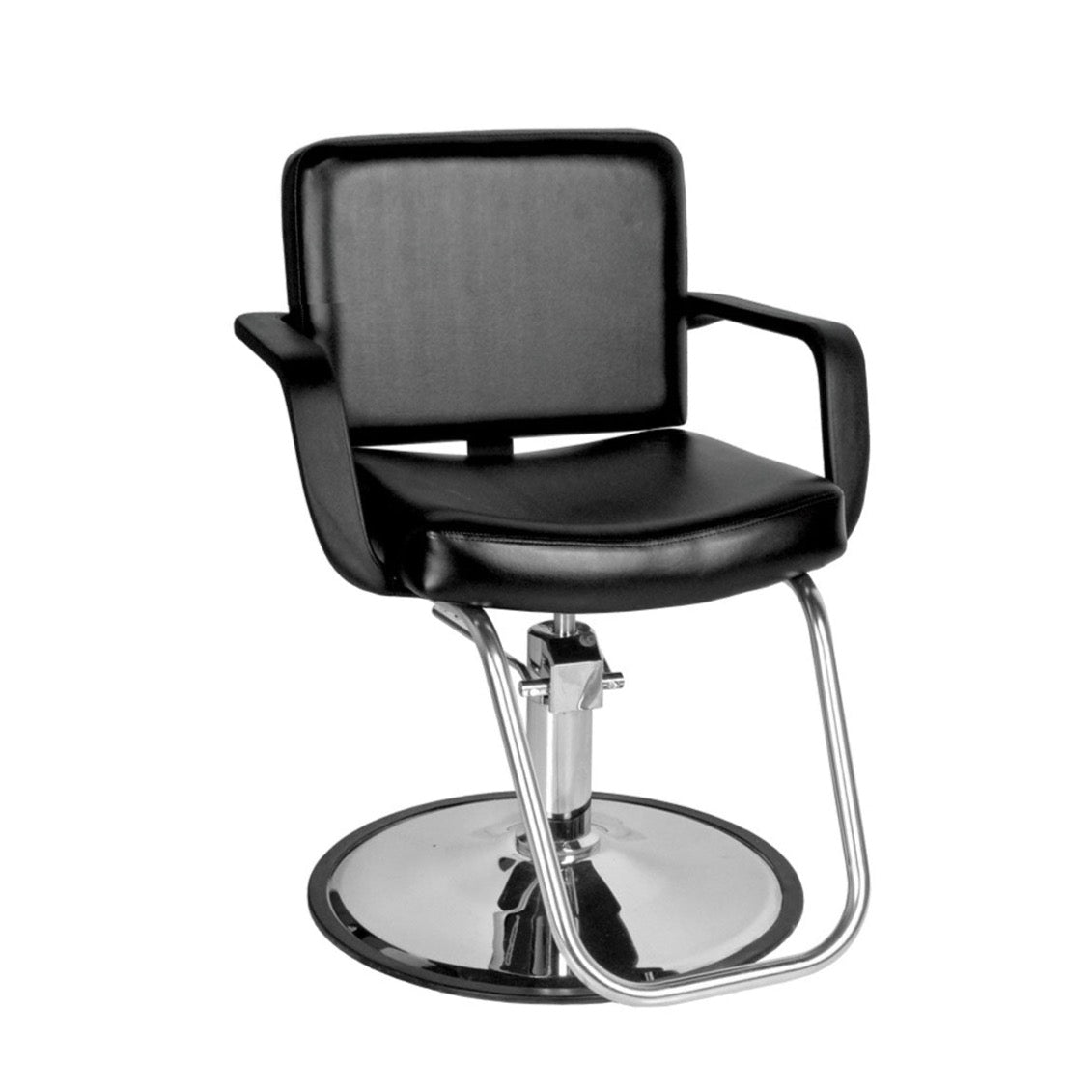 Bravo Styling Chair - Professional Salon Hairdressing Chair with Adjustable Height & 360° Swivel for Barber Shop, Beauty Salon & Home Use